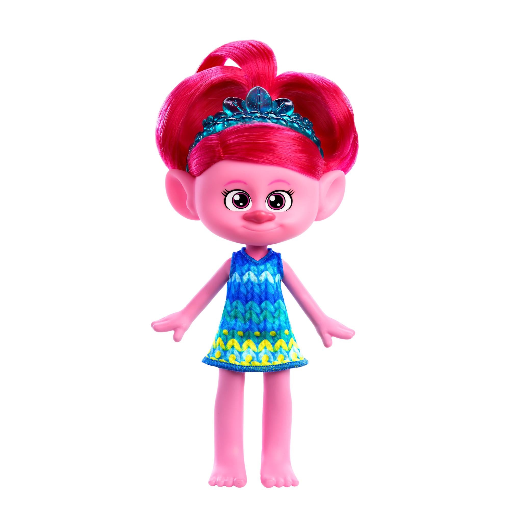 DreamWorks Trolls 3 Band Together Trendsetting Fashion Doll - Vibrant Queen Poppy
