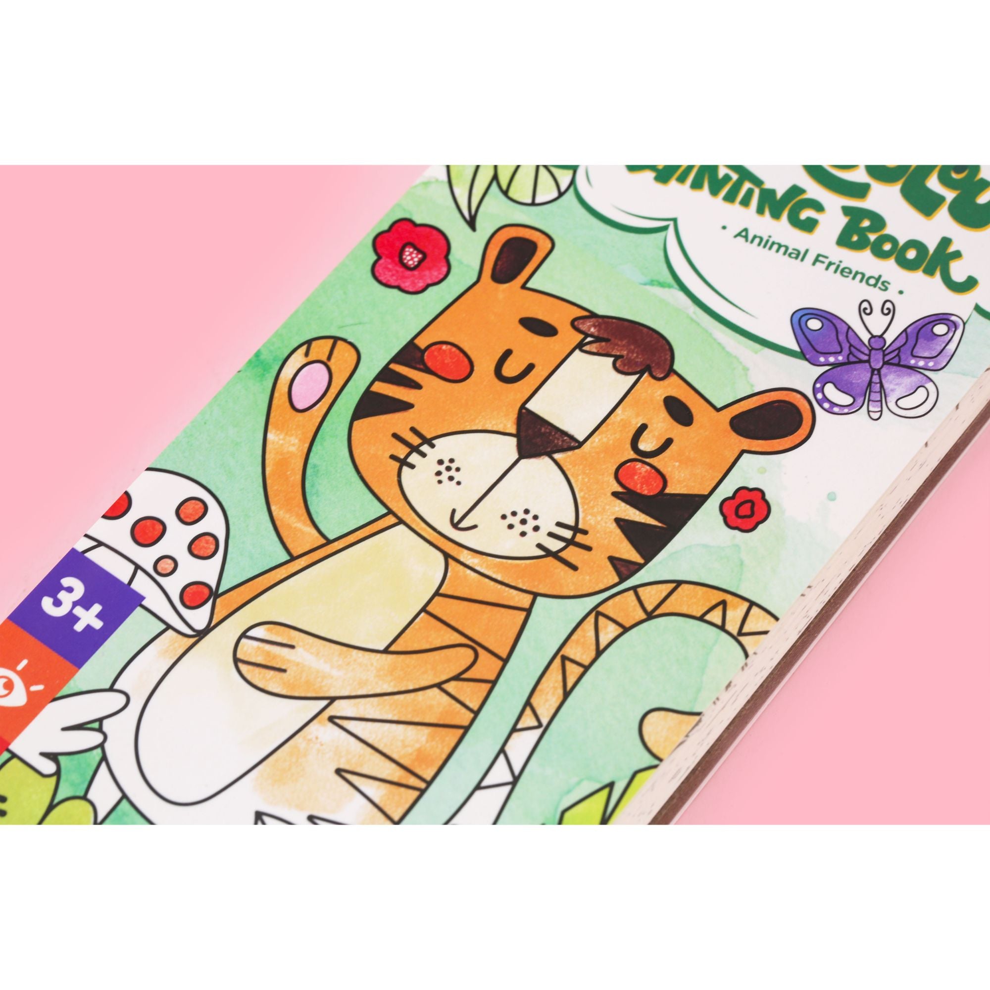 MierEdu Animal Friends Pocket Watercolour Painting Book - Spark Imagination Now!