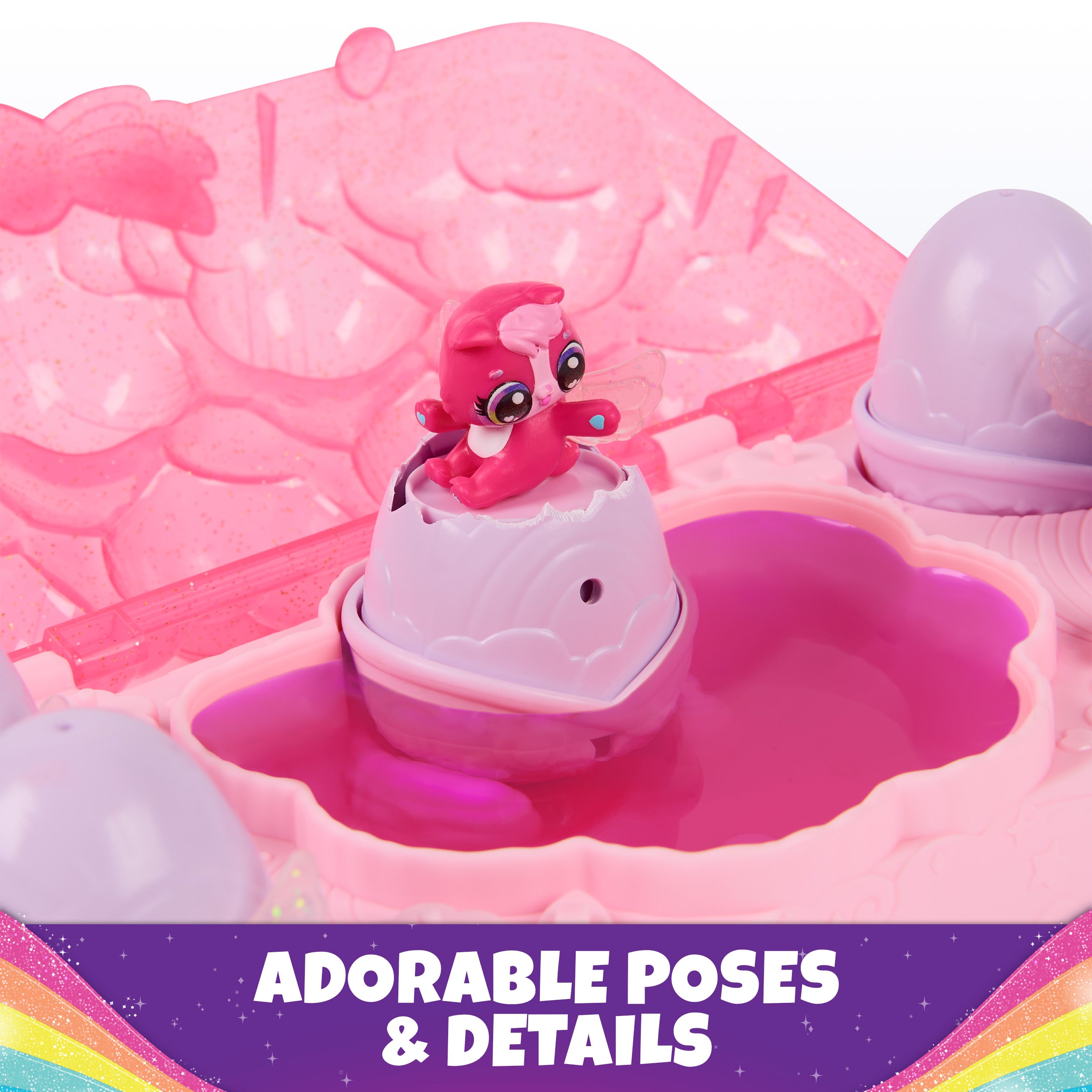 Hatchimals Alive! Rainbow Splash Egg Carton - Fun Surprise Toy