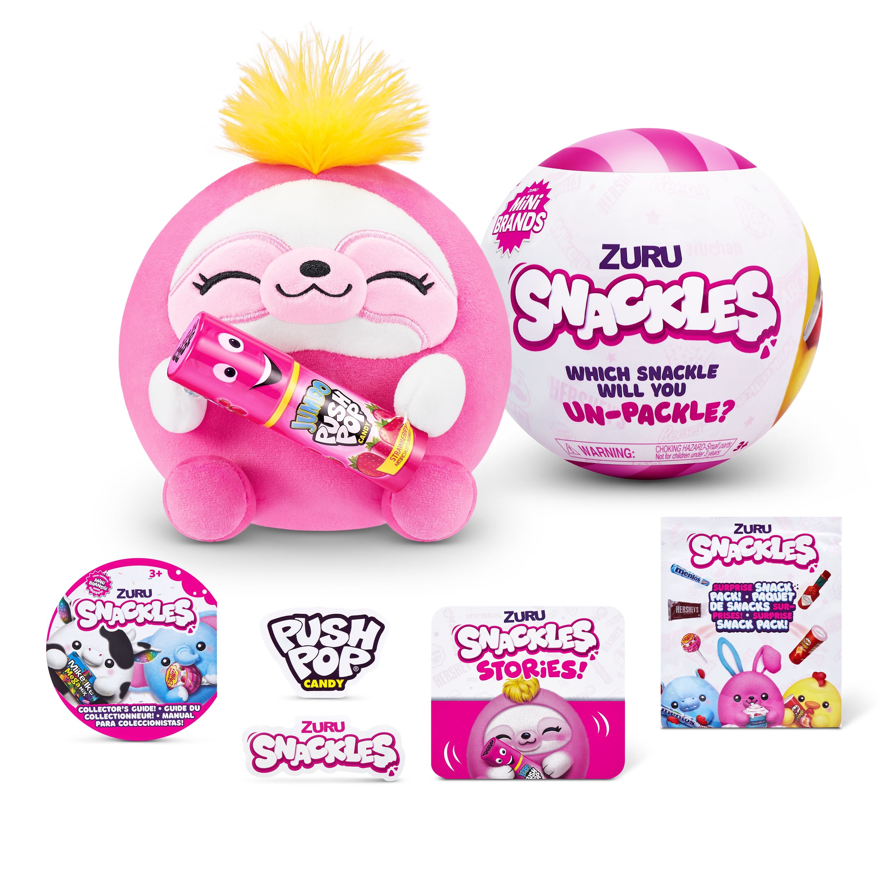 Hot Deal! ZURU Snackles Small Plush Toys - Assorted Styles S1