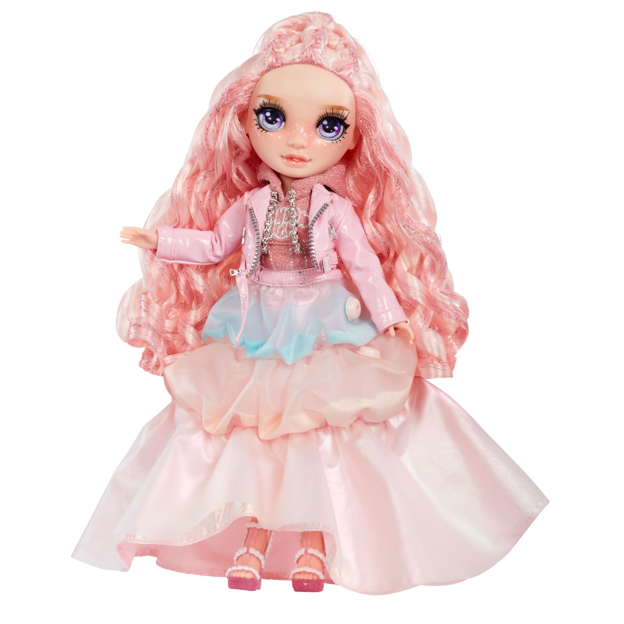 Rainbow High Bella Parker Doll - Stunning Pink for Winter Wonderland