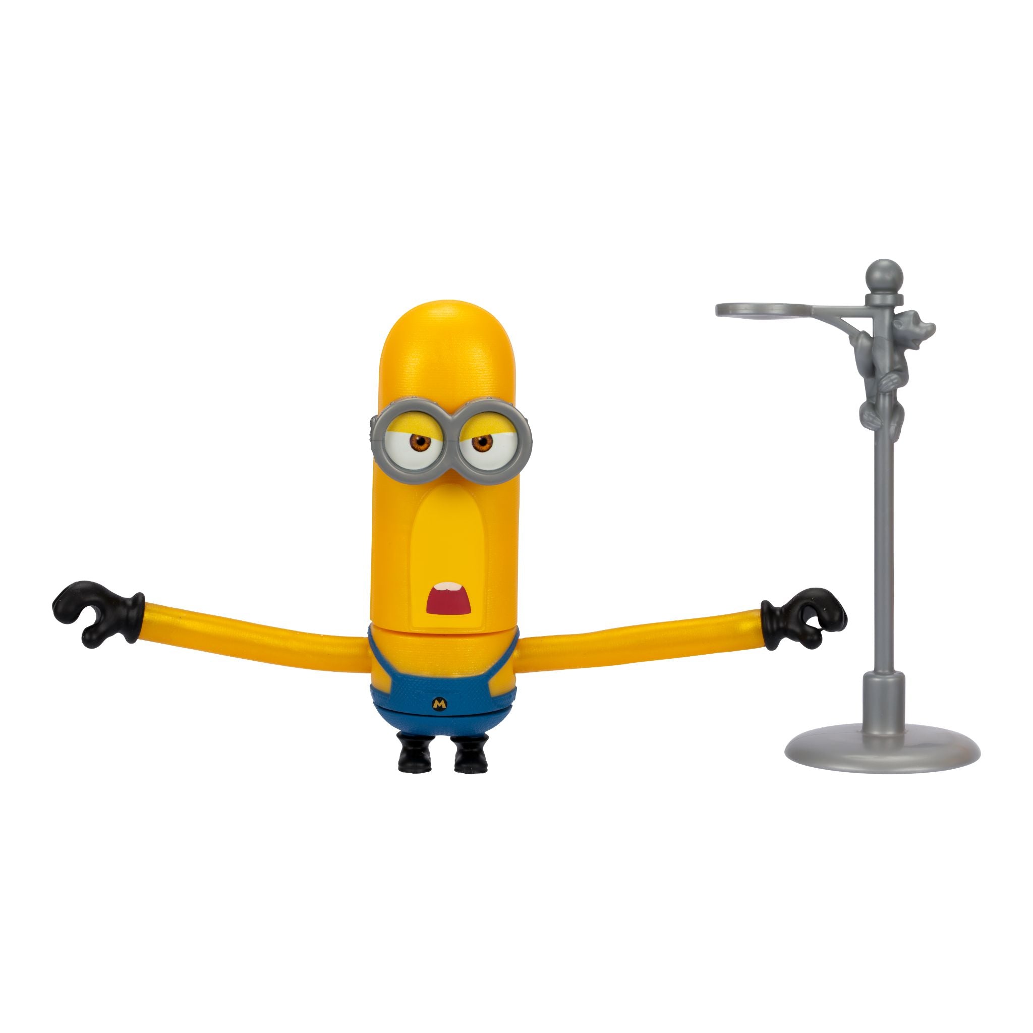 Despicable Me 4 - 4 Inch Wild Spinning Mega Minion Figure - Tim