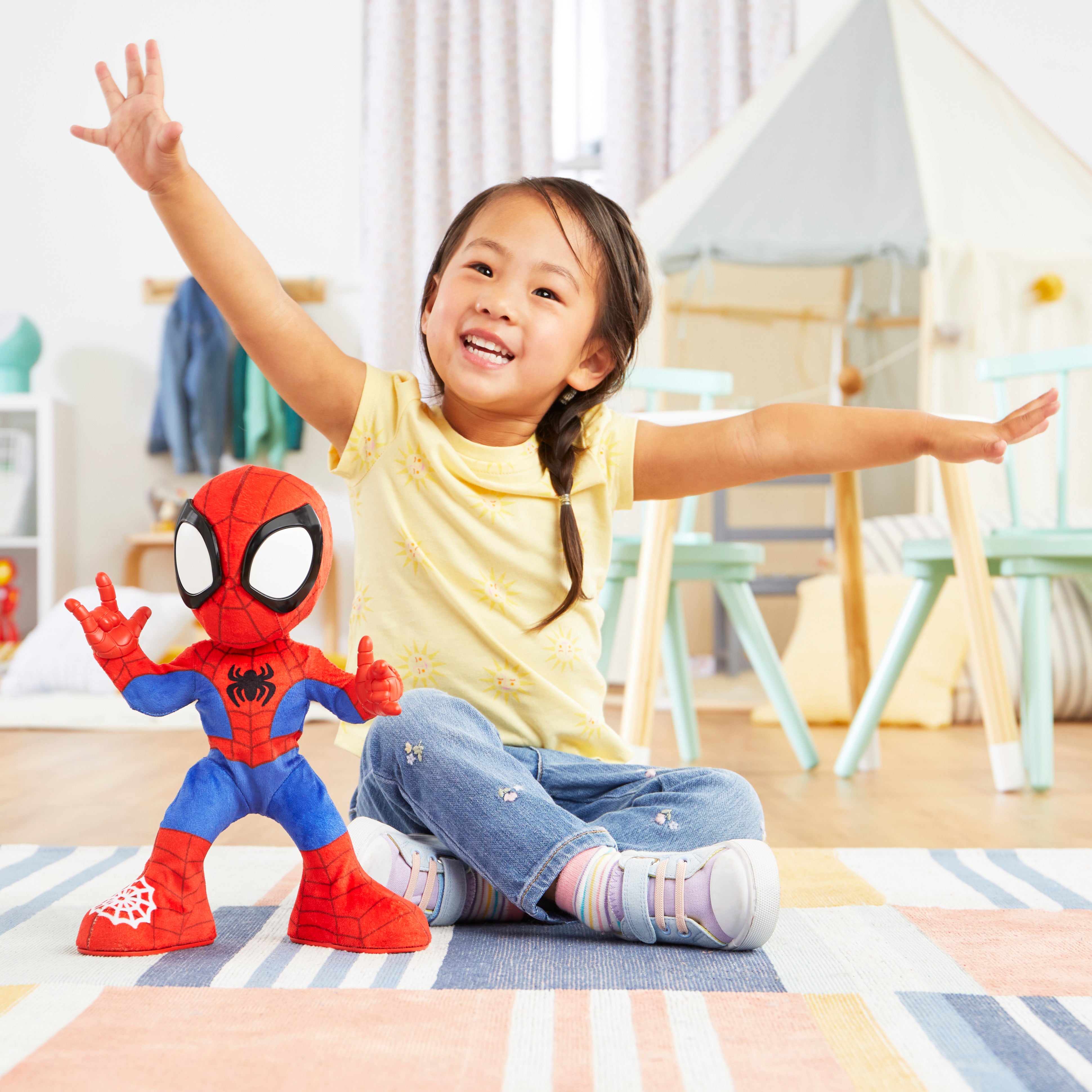 Marvel Spidey and His Amazing Friends Interactive Dance & Crawl Spidey Toy