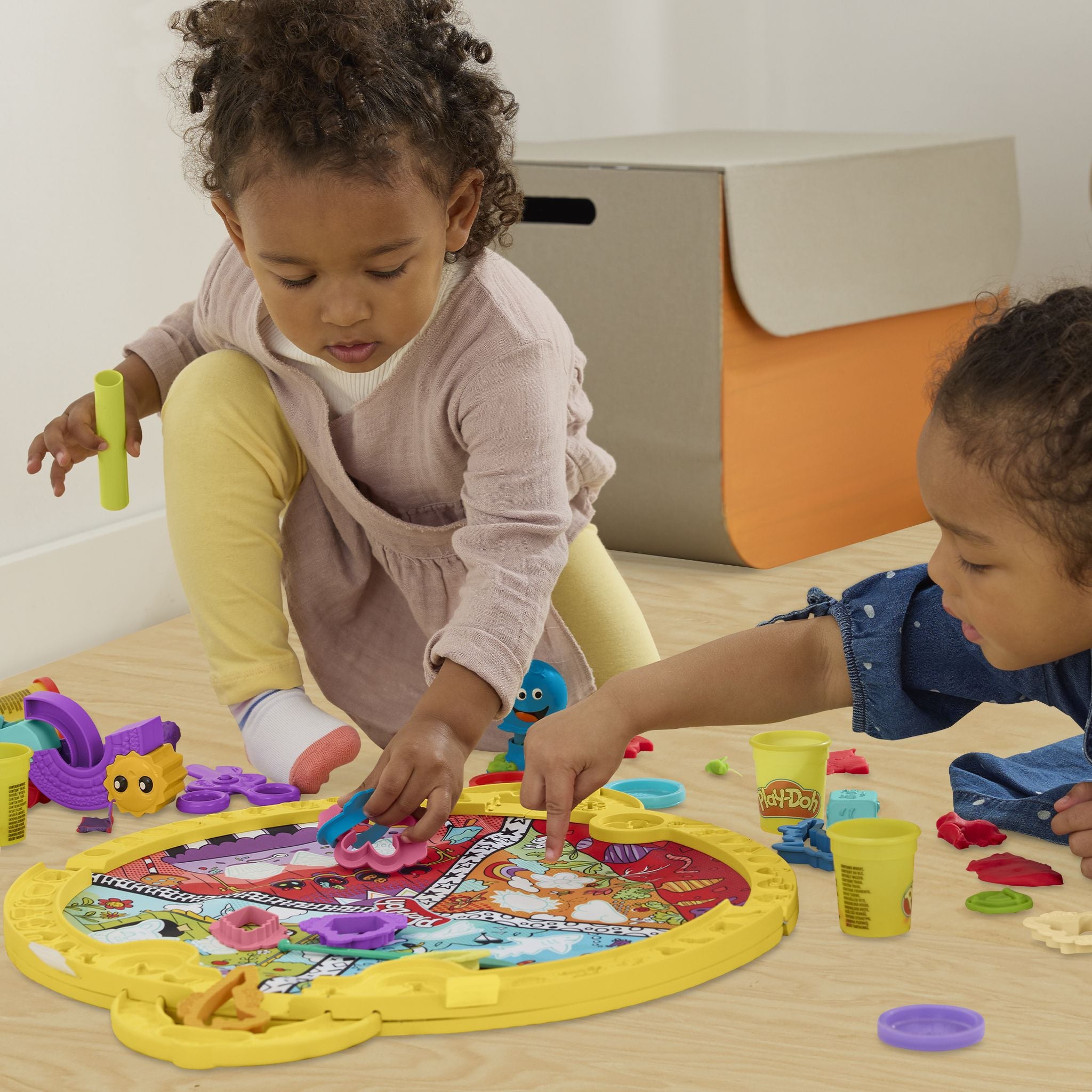 Hot Deal! Play-Doh Starters Foldable Playmat Set with 19 Tools for Kids 3+