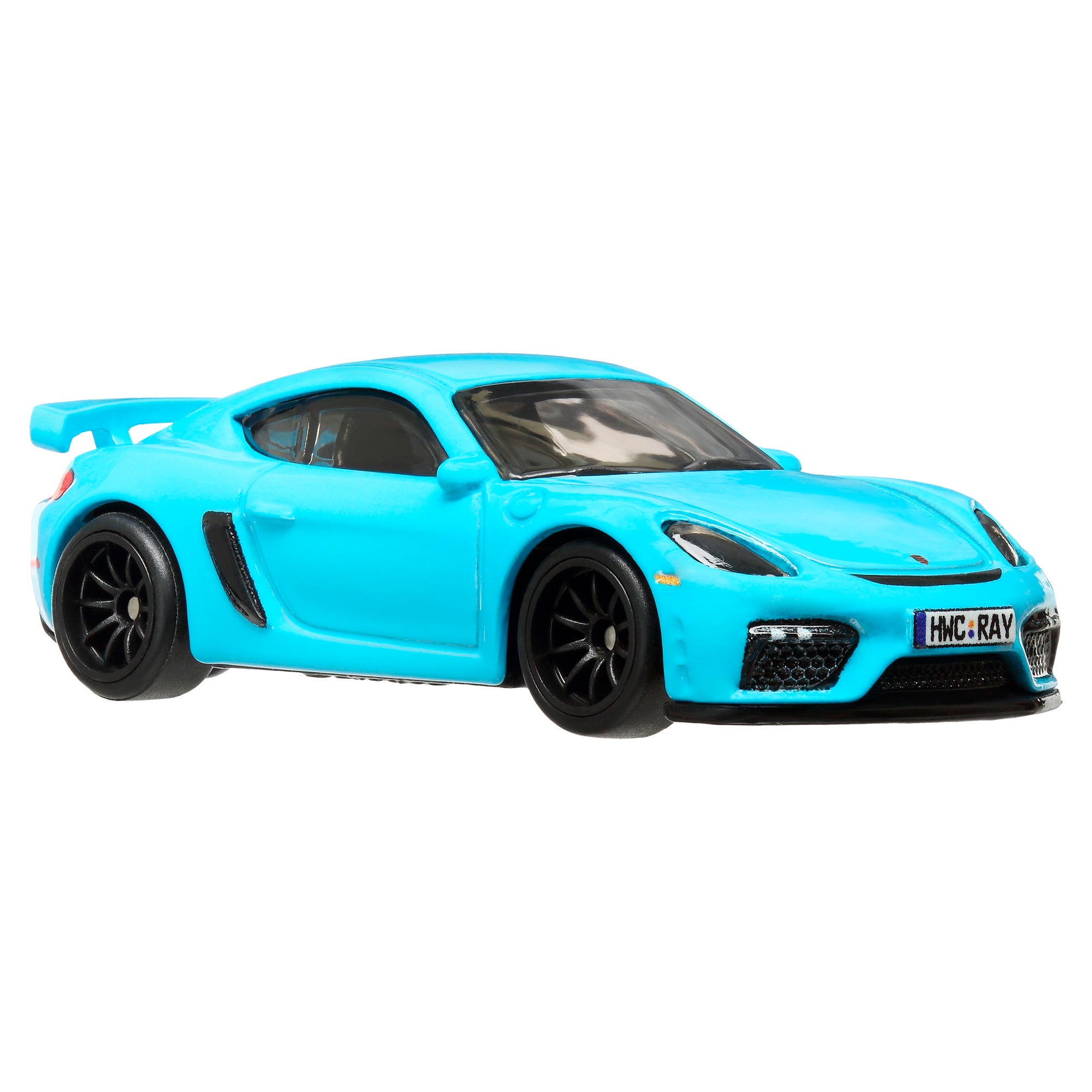Hot Wheels Boulevard Series: 1:64 Scale 93 Porsche 718 Cayman GT4 Die - Cast Toy Car, A Must - Have for Collectors