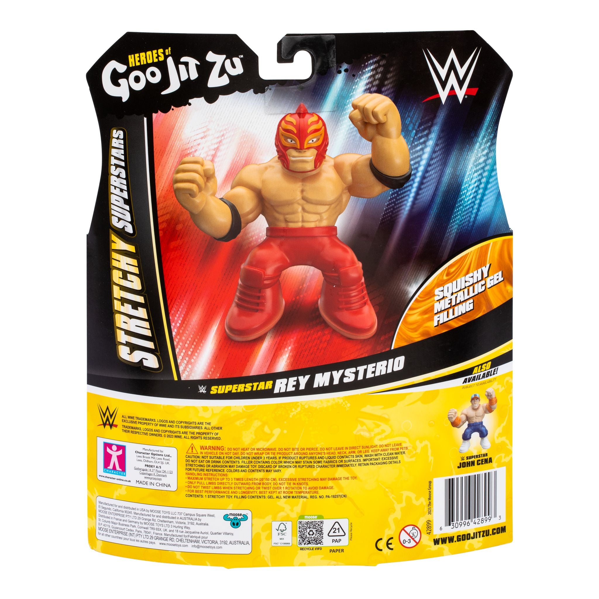 Heroes Of Goo Jit Zu WWE Rey Mysterio Super Stretchable Hero Pack