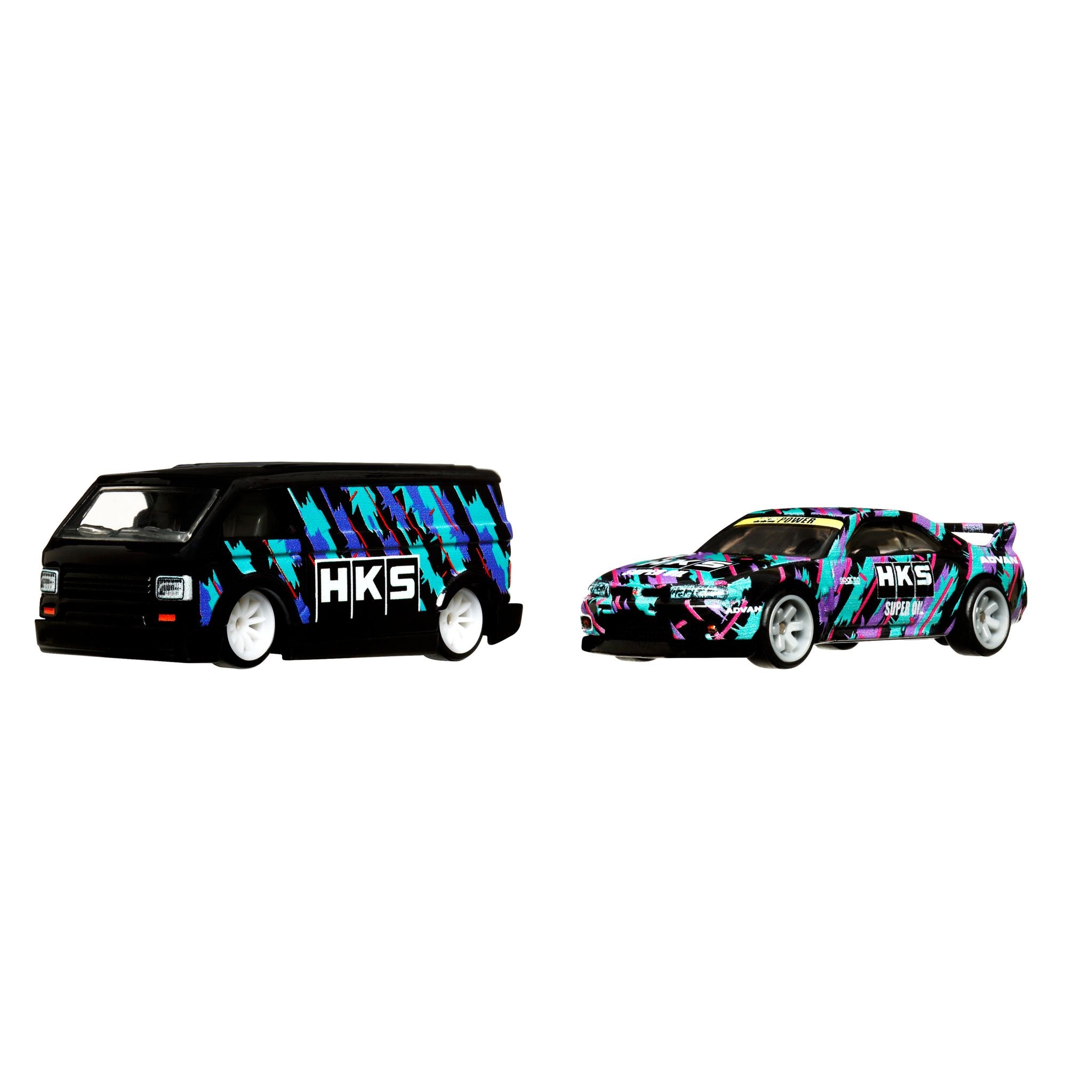 Hot Wheels Premium 2-Pack: Mbk Van and Nissan Skyline GT-R (Bcnr33) Cars