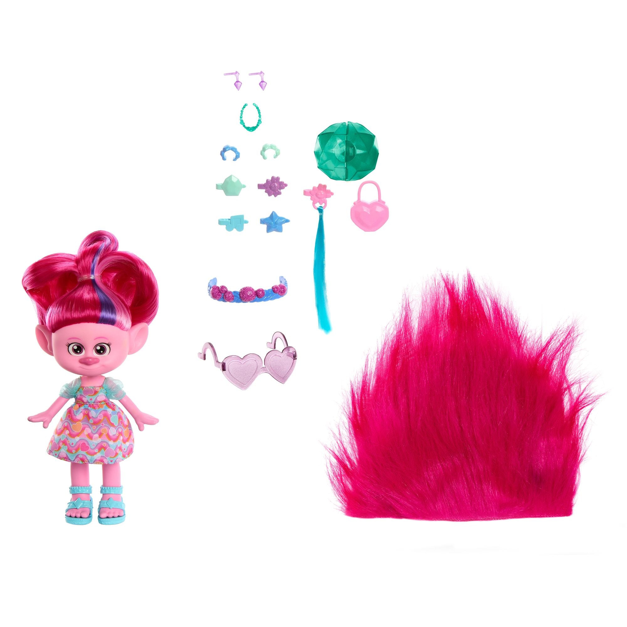 DreamWorks Trolls Band Together - Hairsational Reveals Queen Poppy Fashion Doll