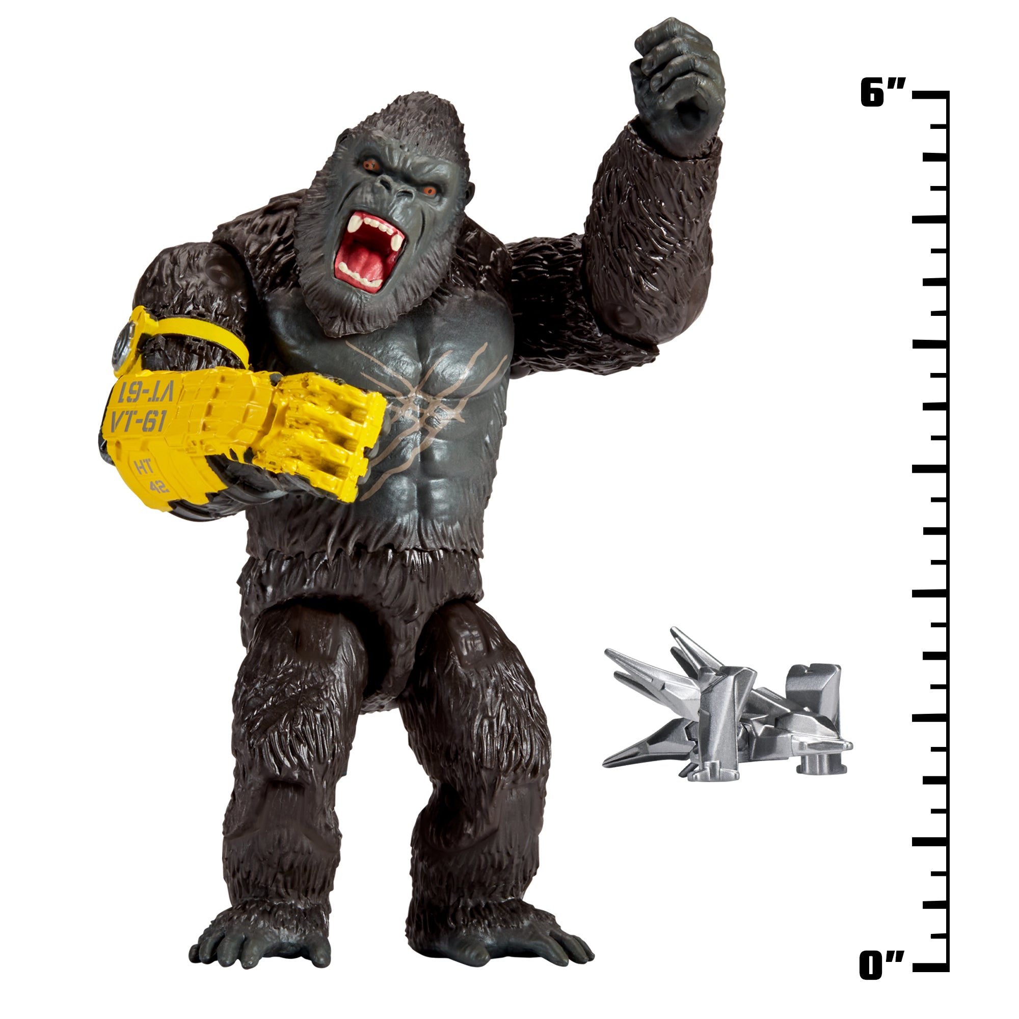 Exclusive Sale! 6-Inch Godzilla x Kong: The New Empire Action Figure - Kong with B.E.A.S.T Glove