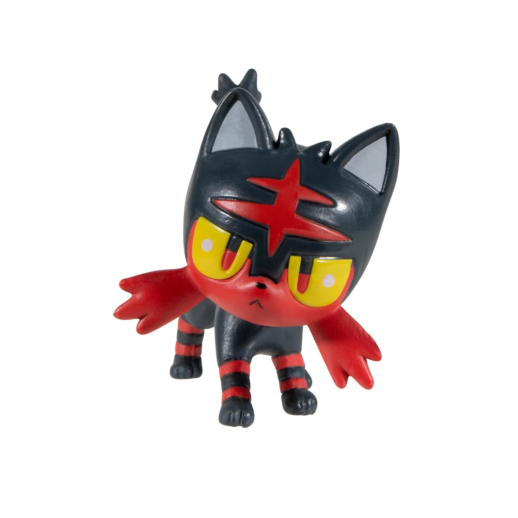 Wicked Cool Toys Pokémon Clip N Go Set: Litten with Dusk Ball