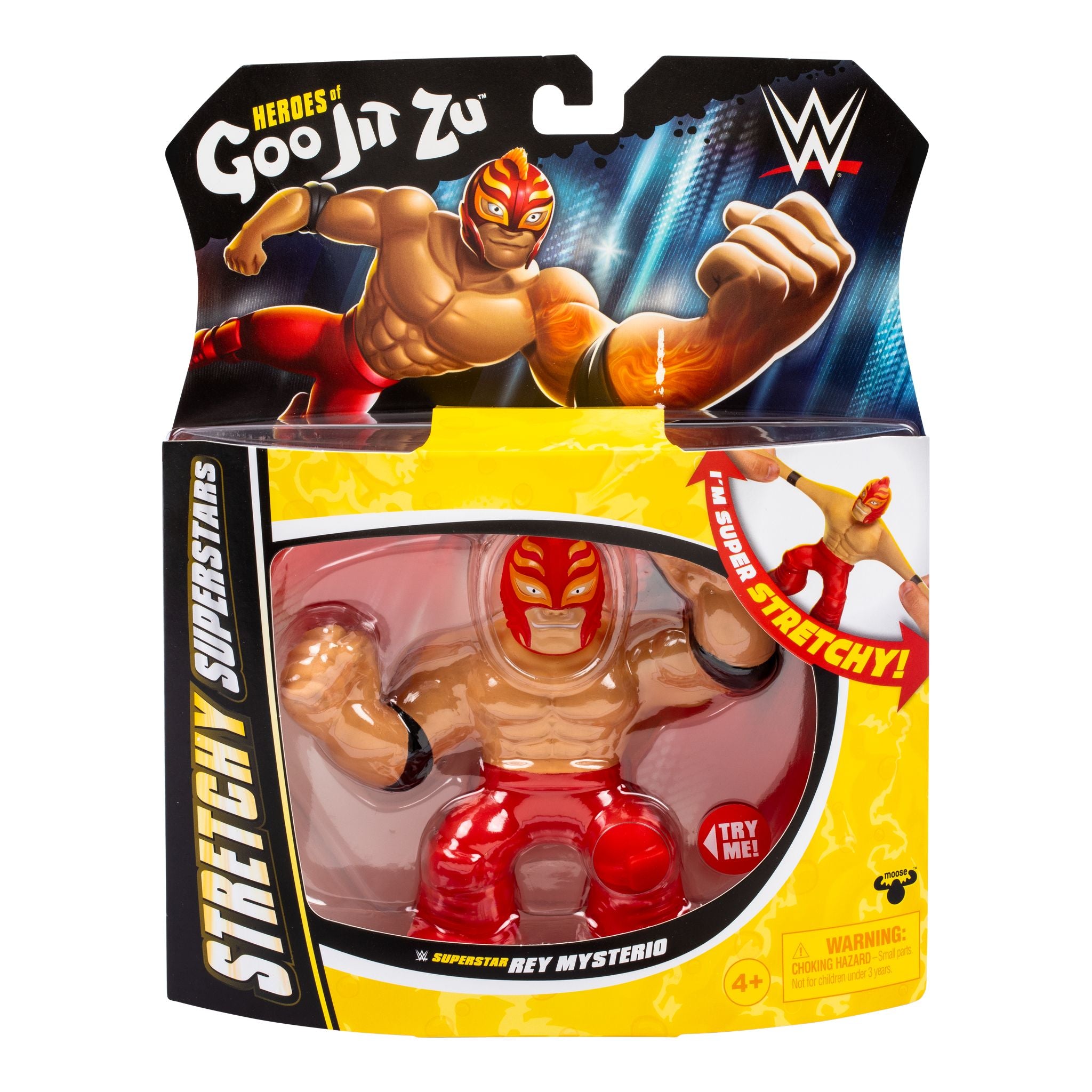 Heroes Of Goo Jit Zu WWE Rey Mysterio Super Stretchable Hero Pack