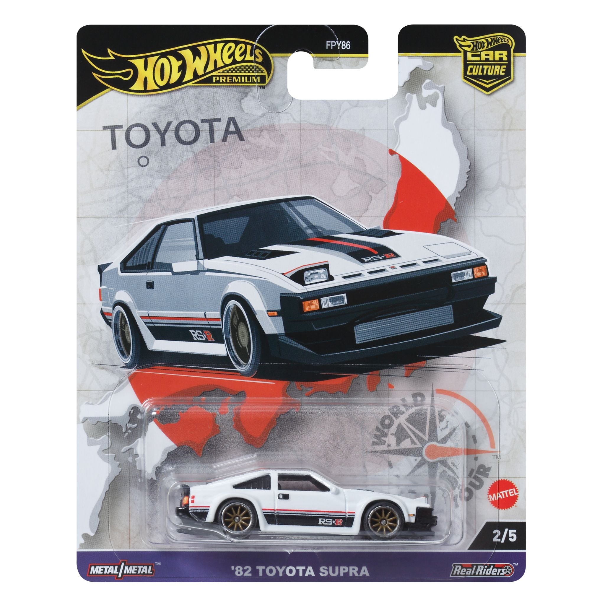 Exclusive Hot Wheels Premium '82 Toyota Supra - Car Culture 2/5