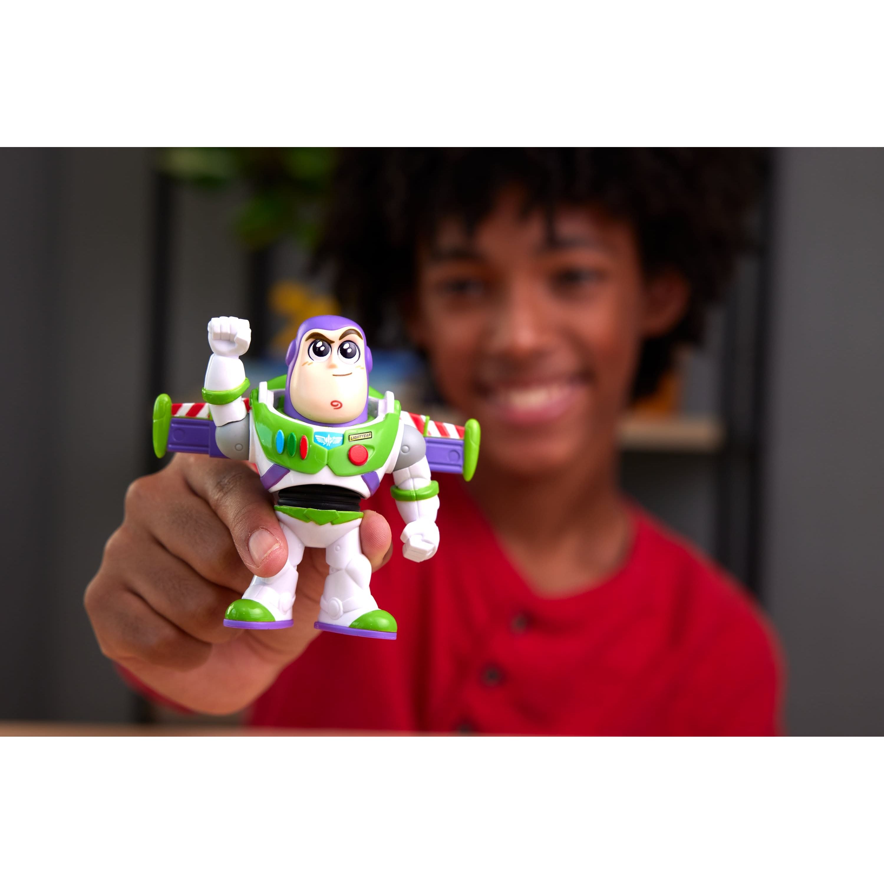 Hot Deal! Disney Pixar Collectible Click Figs - Buzz Lightyear Toy for Pixar Fans