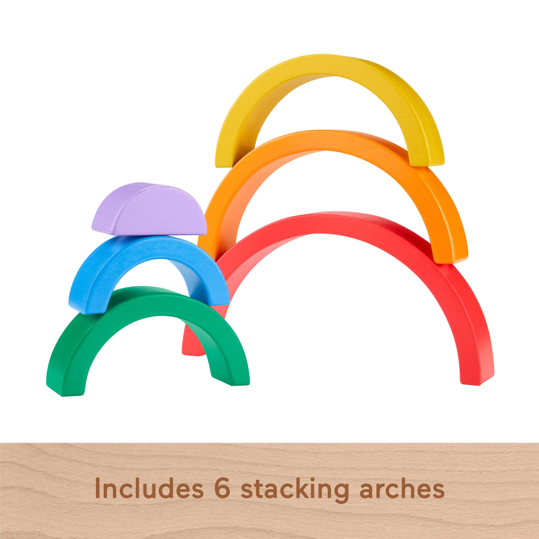 Fisher-Price's Best-Selling Wooden Stacking Rainbow Toy