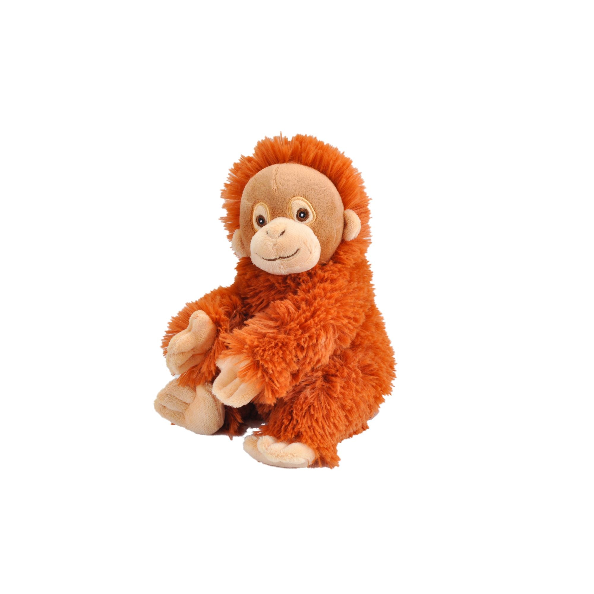 8-Inch Wild Republic Mini Orangutan Plush Toy from Ecokins - Eco-Friendly!