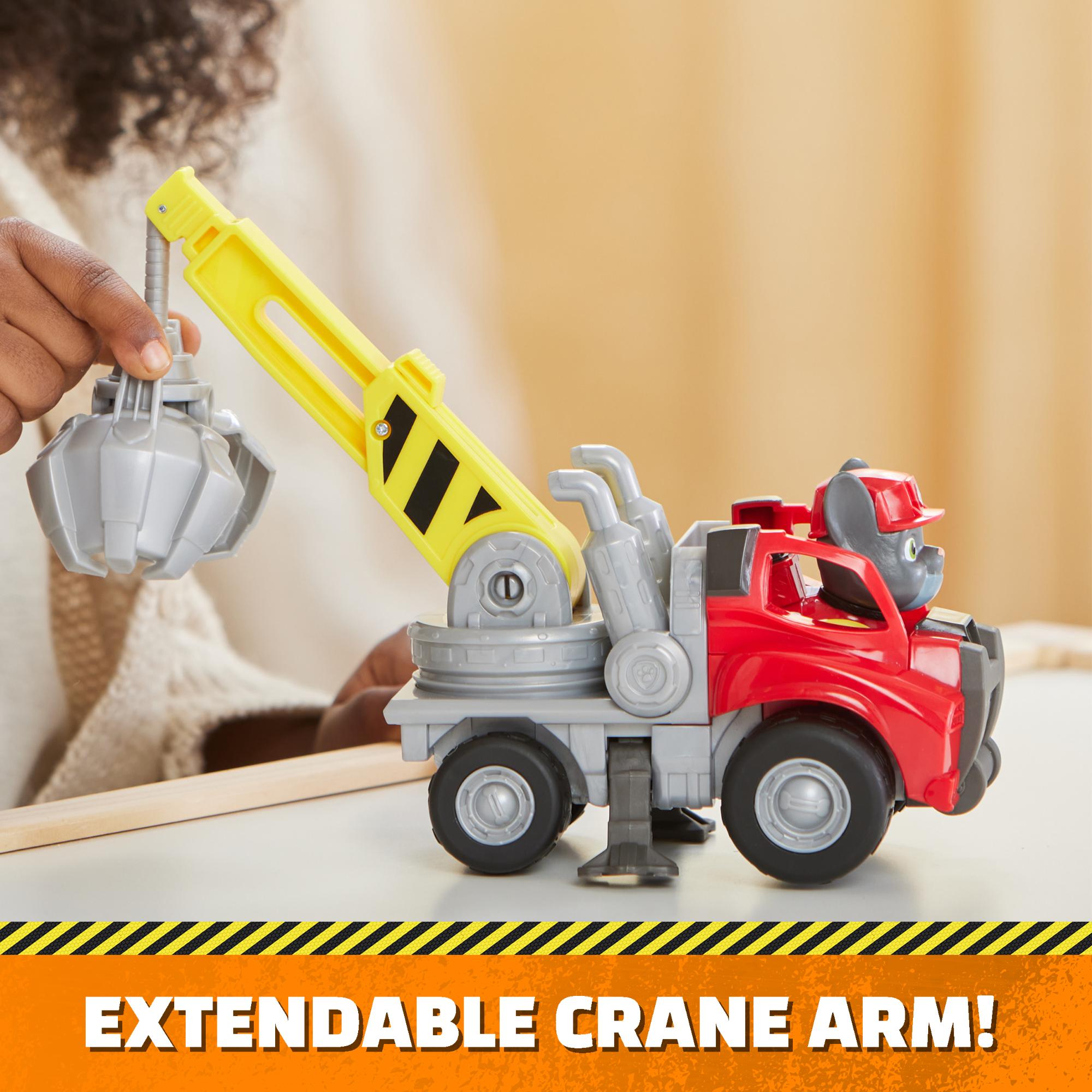 Hot Sale! Rubble & Crew Core Construction Vehicle - Charger's Crane Grabber Toy