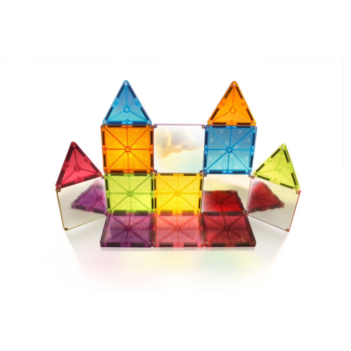 Magna-Tiles Stardust Set - 15 Pieces, Sparkle Your Child's Play