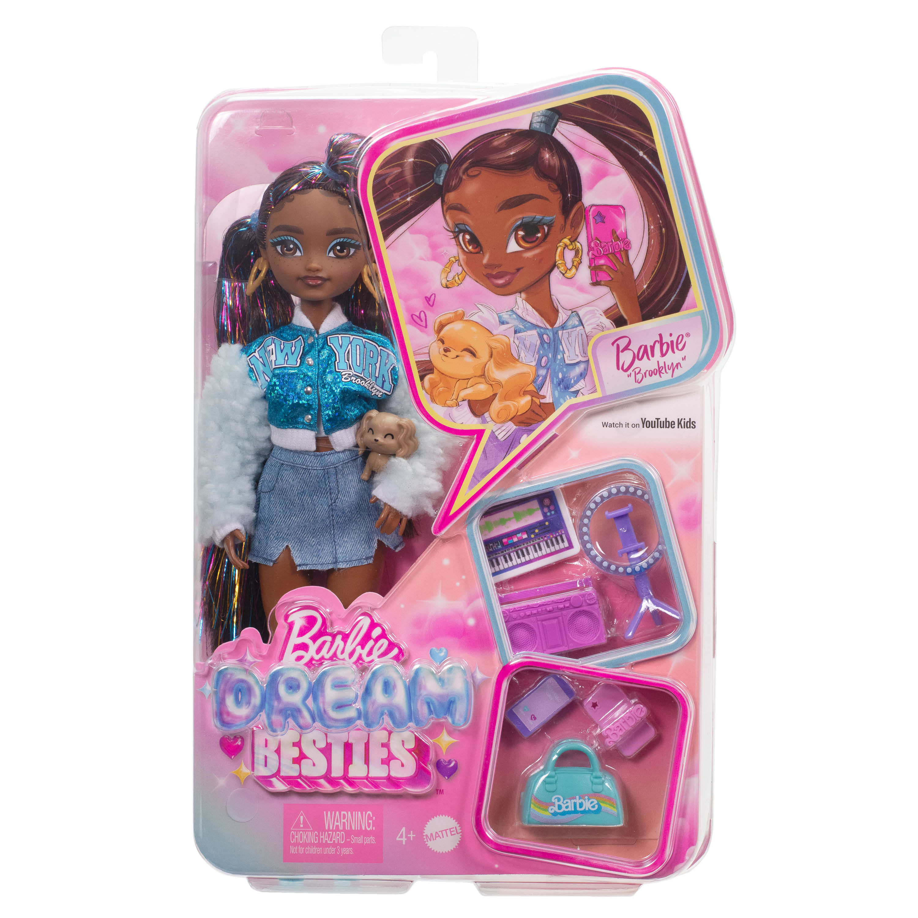 Hot! Barbie Dream Besties - Brooklyn Doll