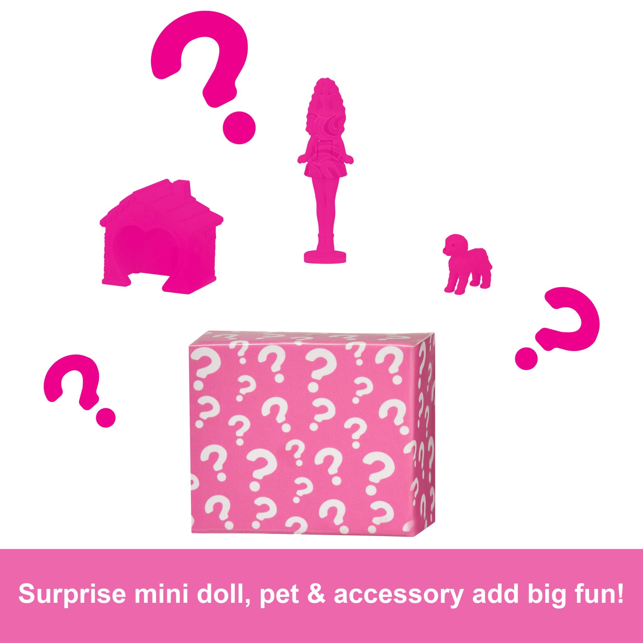 Adorable Mini Barbie Land - First Miniature Barbie Dream House Set