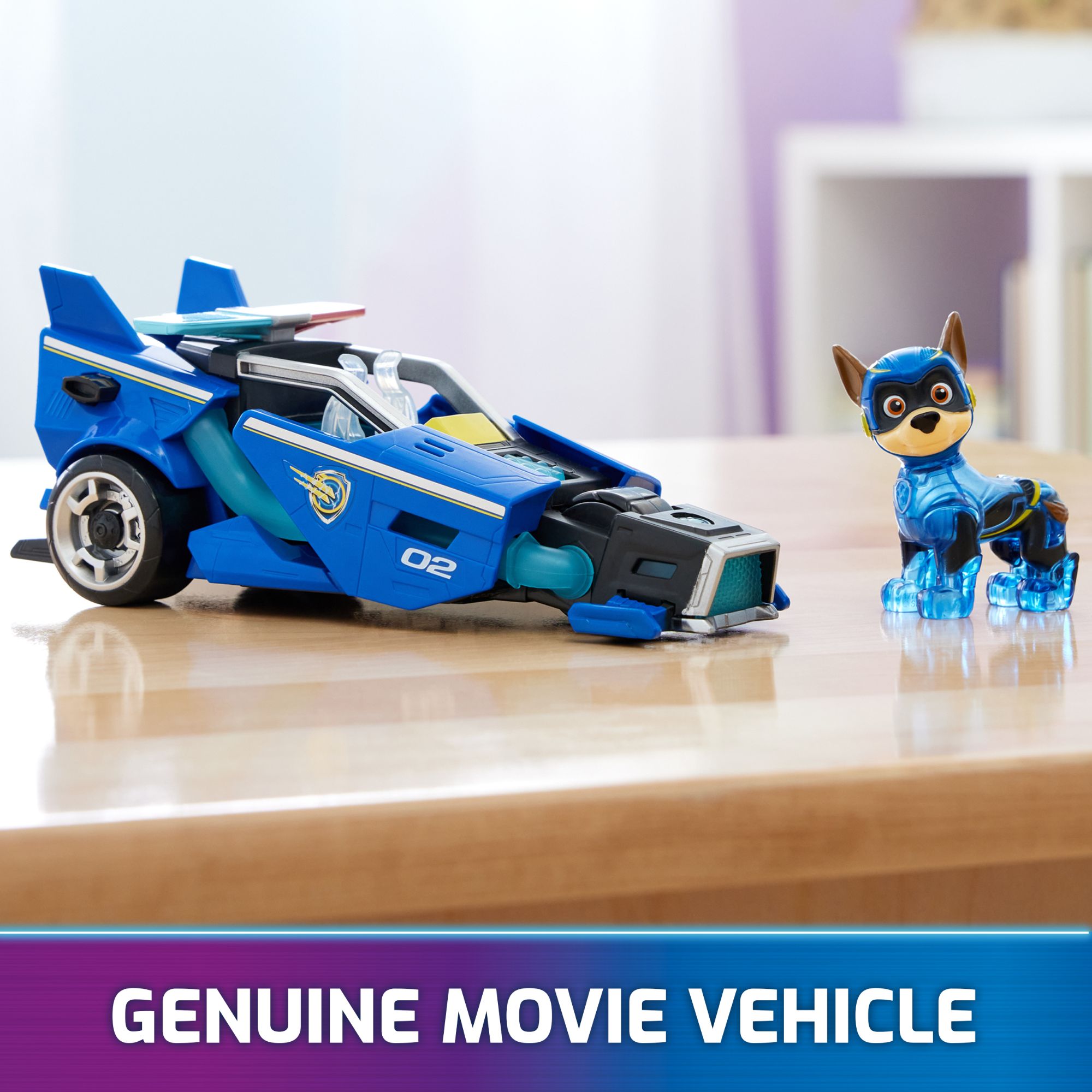 Hot Sale! PAW Patrol The Mighty Movie Themed Chase Police Rescue Vehicle Toy