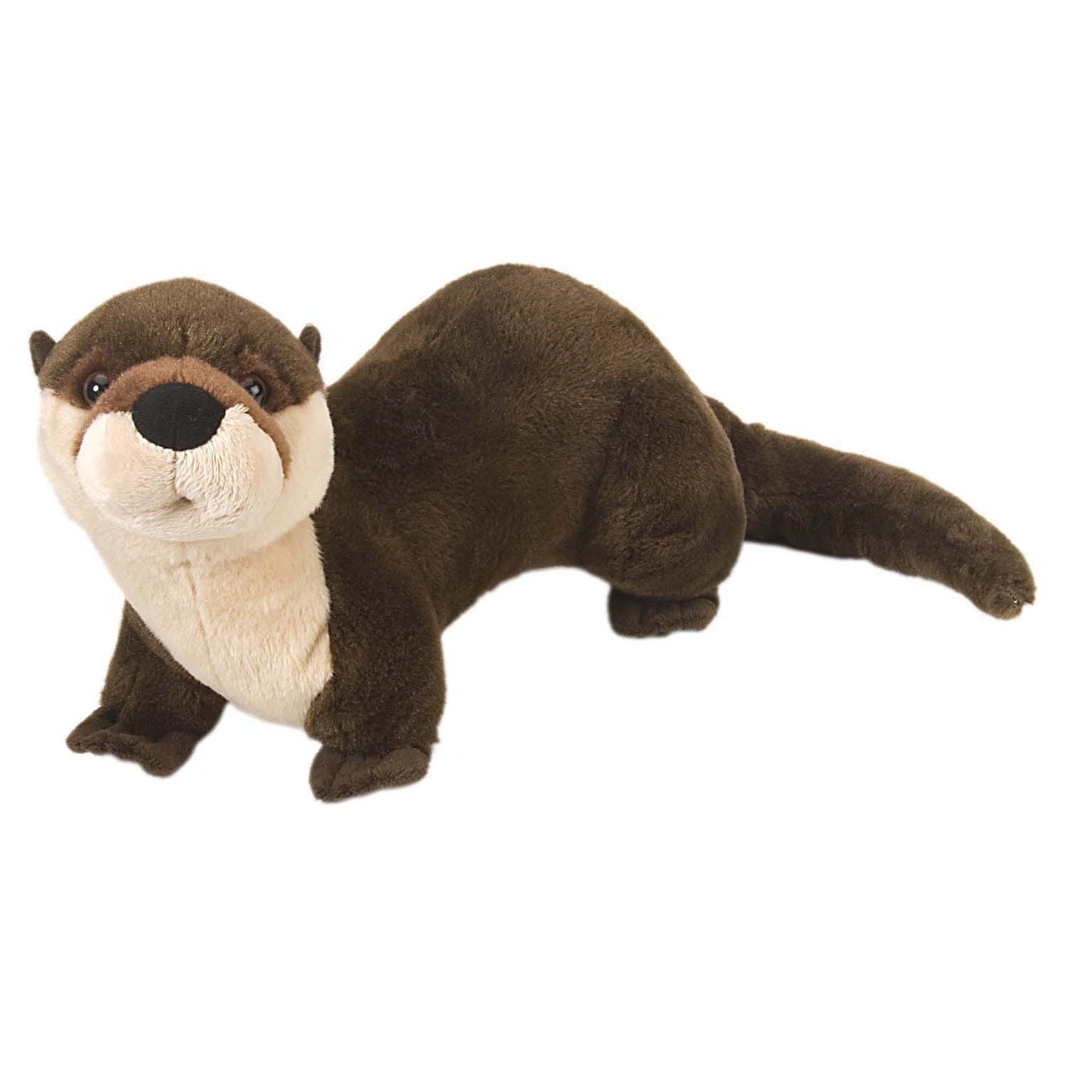 Wild Republic 15-Inch Super Soft Cuddlekins River Otter Plush Toy