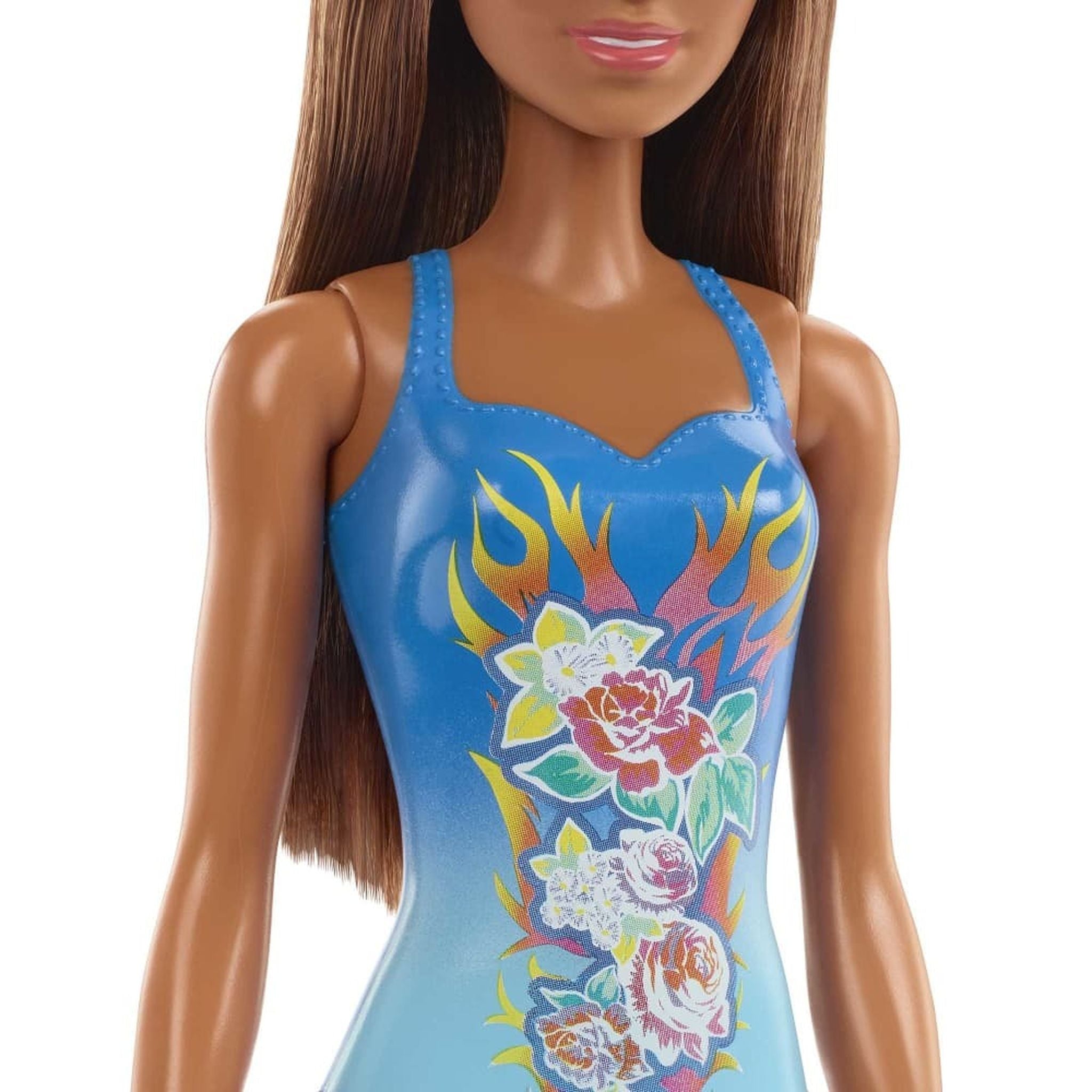 Hot Deal! Barbie Beach Doll in Blue Fire Swimsuit