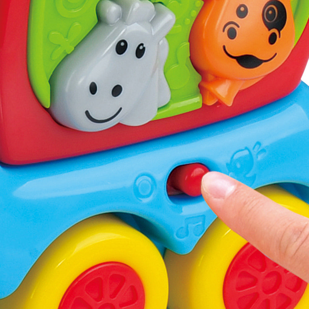 Playgo Toys Battery-Operated Talking Animals Train - Fun for Little Ones