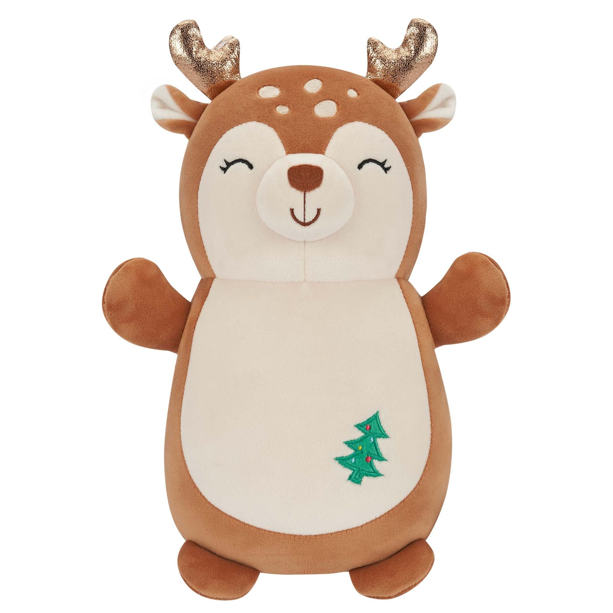 14-Inch Squishmallows Christmas Hugmees Plush - Dawn The Adorable Fawn