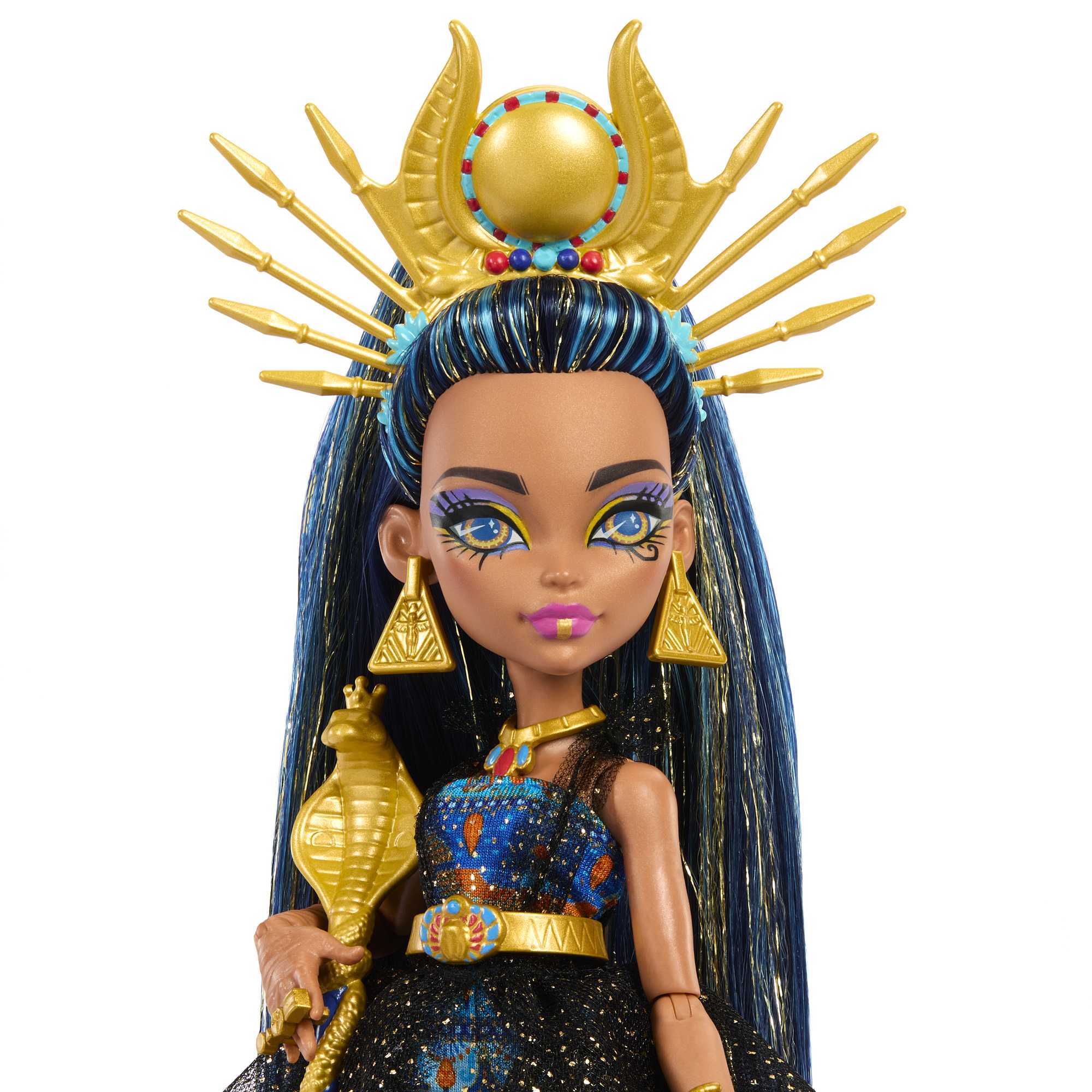Monster High Monster Ball Articulated Doll - Cleo De Nile with Party Accessories