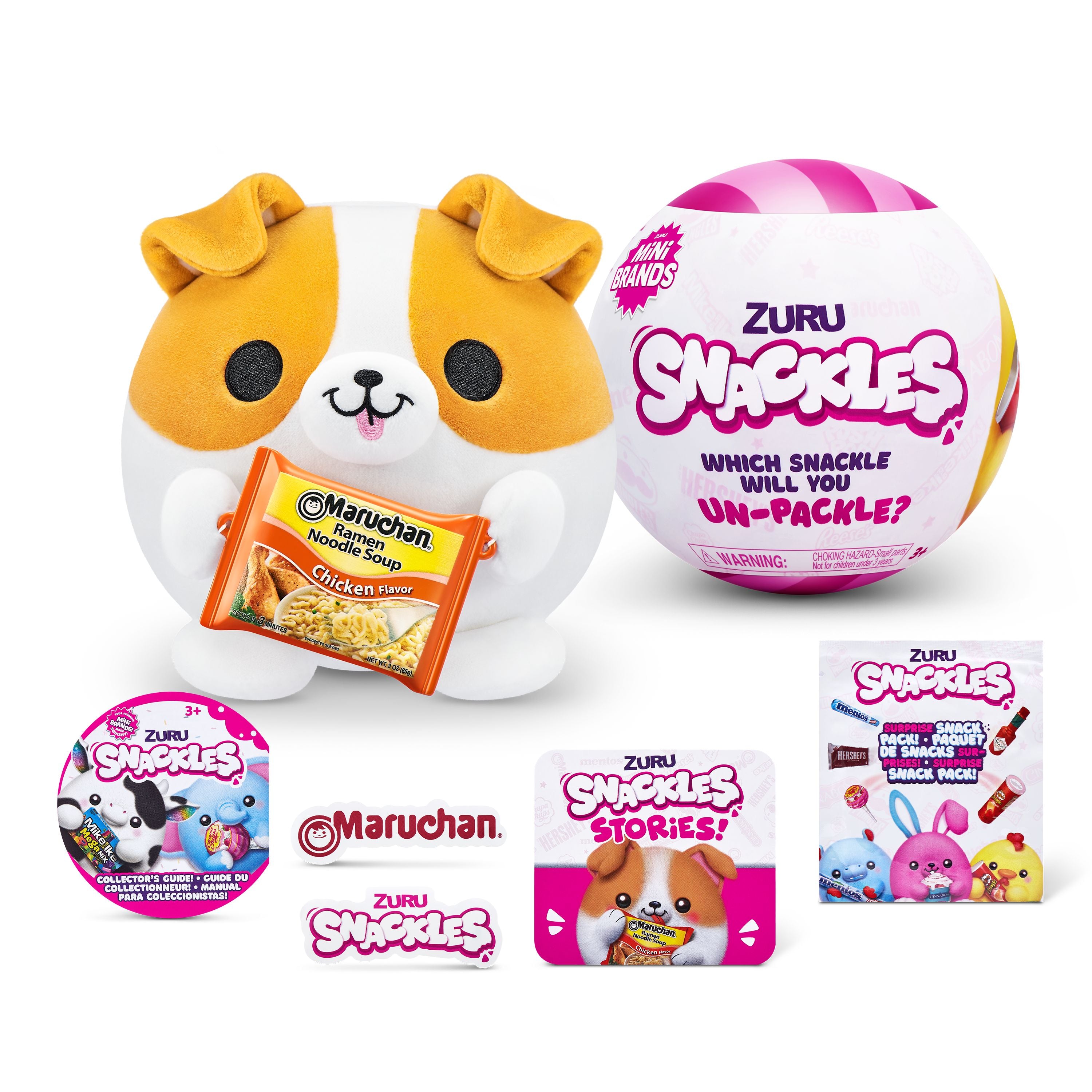 Hot Deal! ZURU Snackles Small Plush Toys - Assorted Styles S1