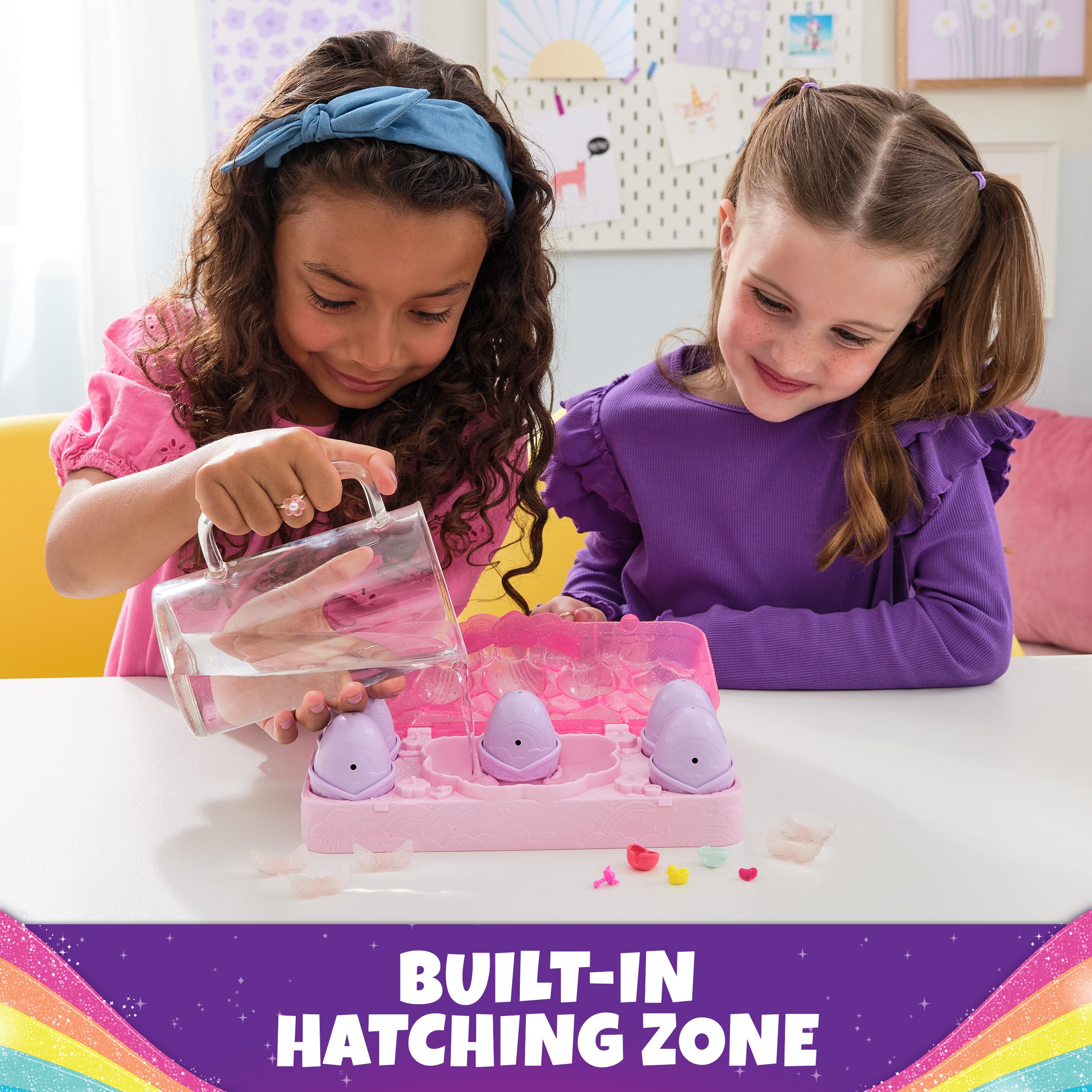 Hatchimals Alive! Rainbow Splash Egg Carton - Fun Surprise Toy