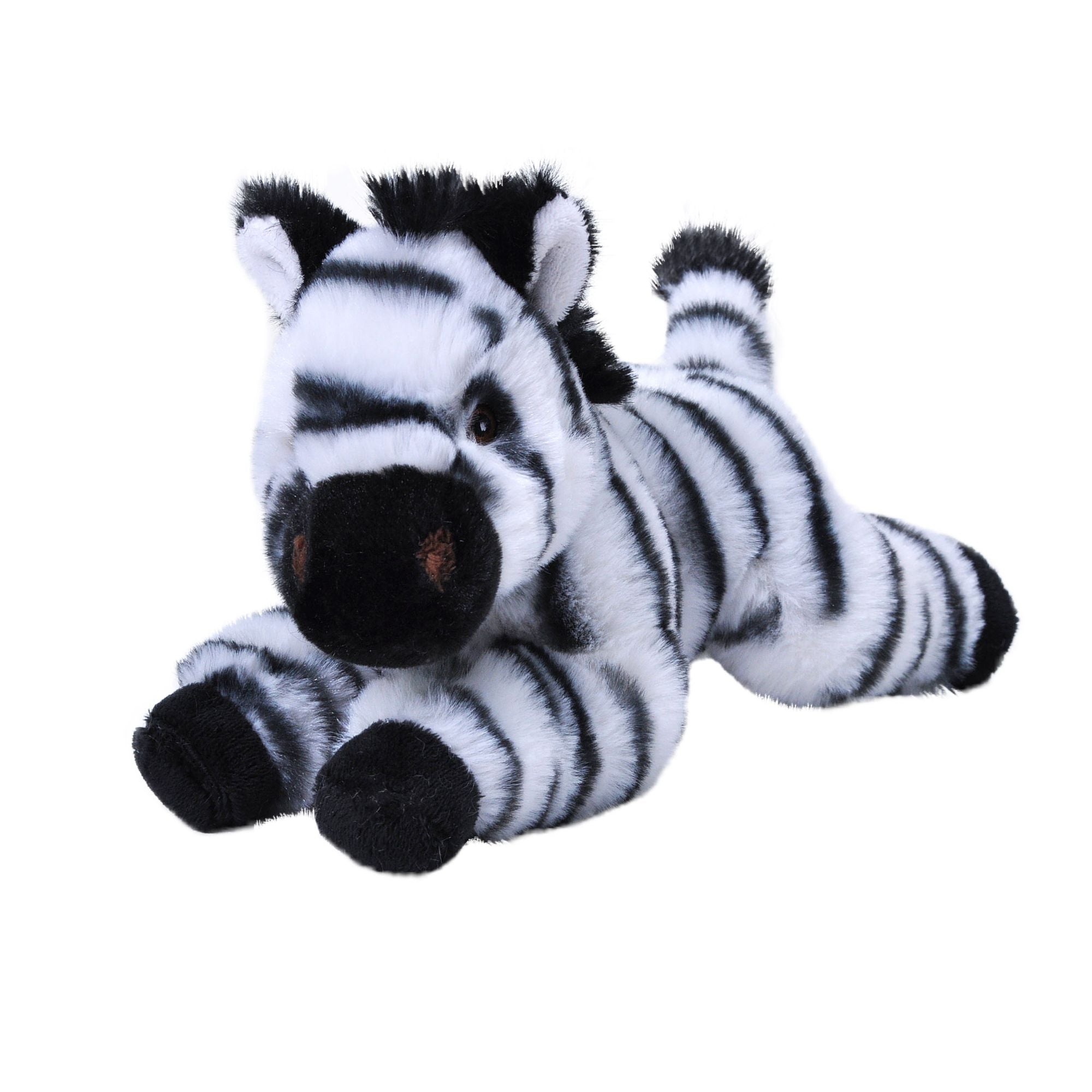 Limited Offer! 8 - Inch Wild Republic Mini Zebra Plush Toy Made from Recycled Materials