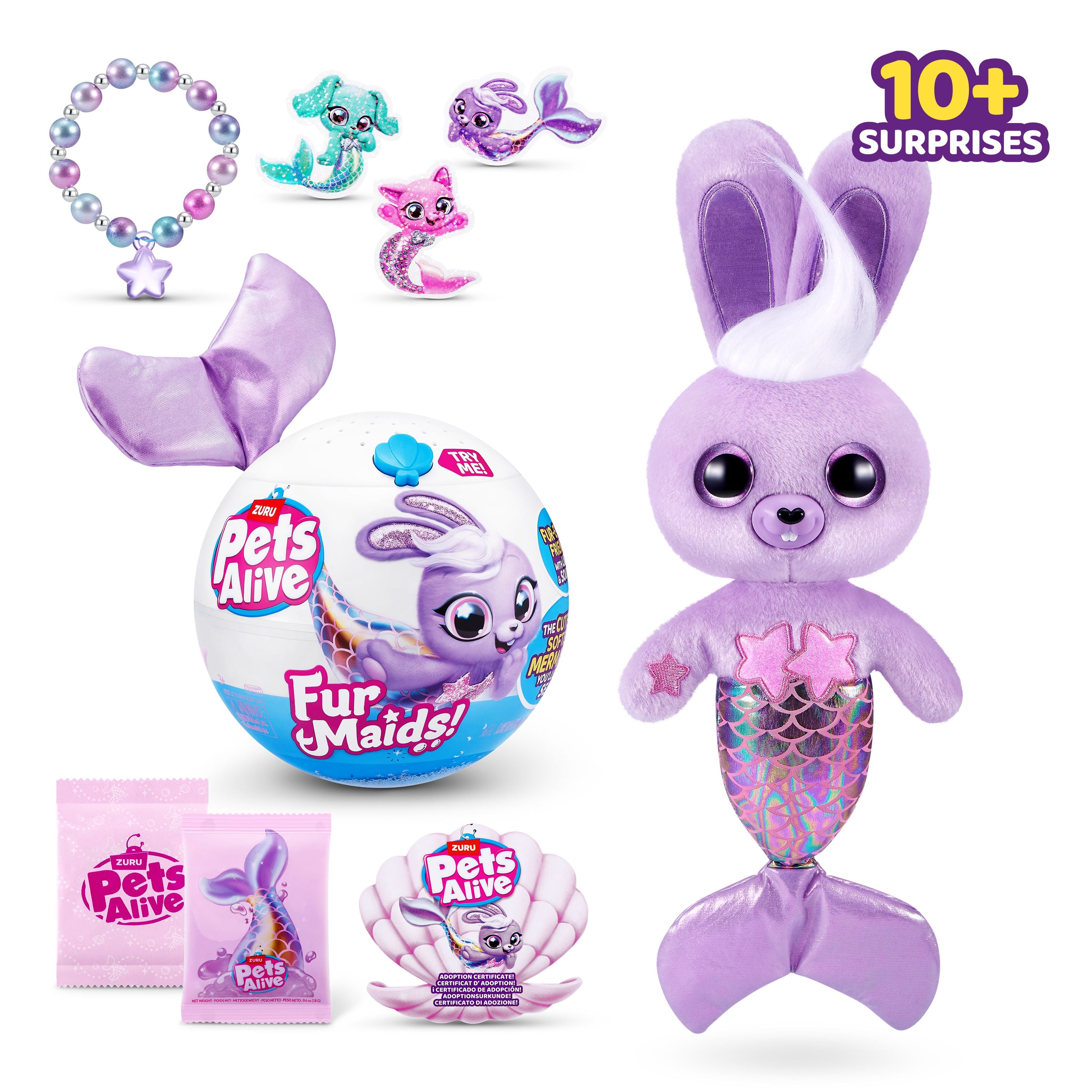 ZURU Pets Alive Furmaids - Assorted Styles, Collectible Fun!