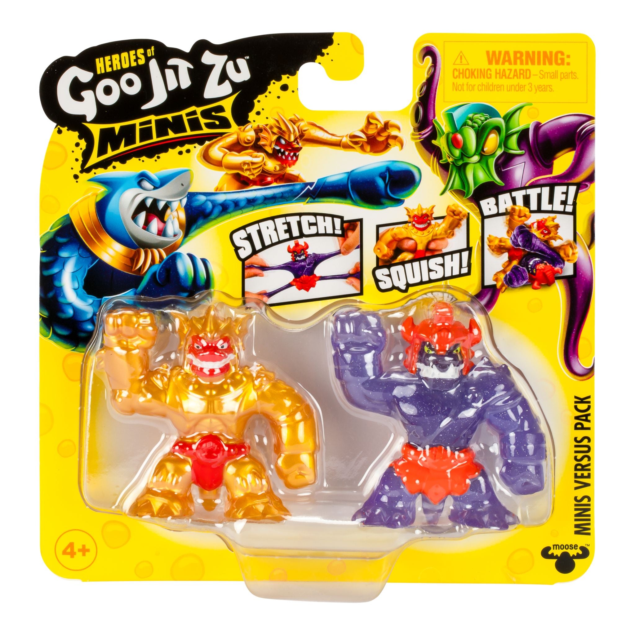 Hot! Heroes Of Goo Jit Zu S11 Minis vs Pack Assorted
