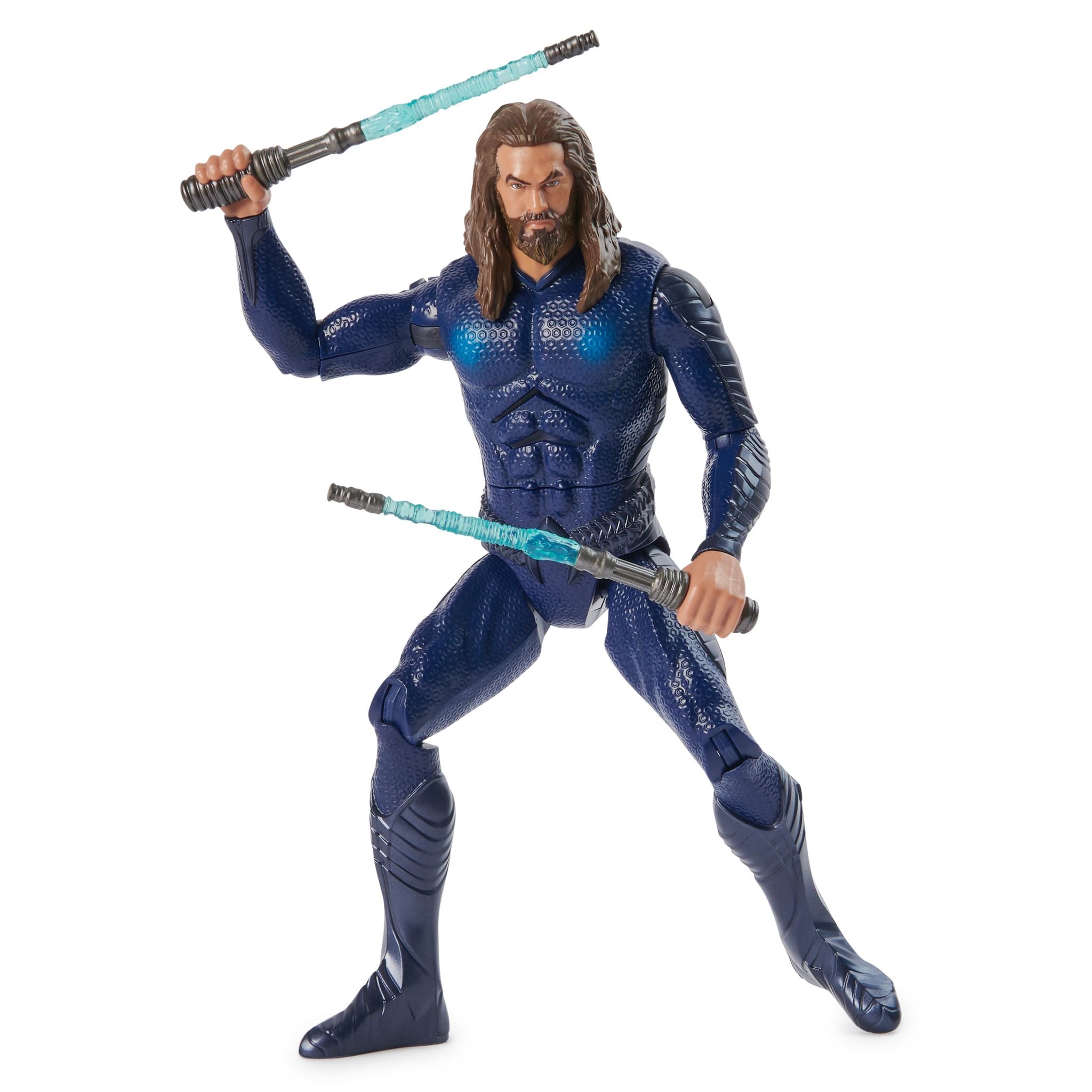 12-Inch DC Comics Double Strike Aquaman Action Figure with Movie-Style Design