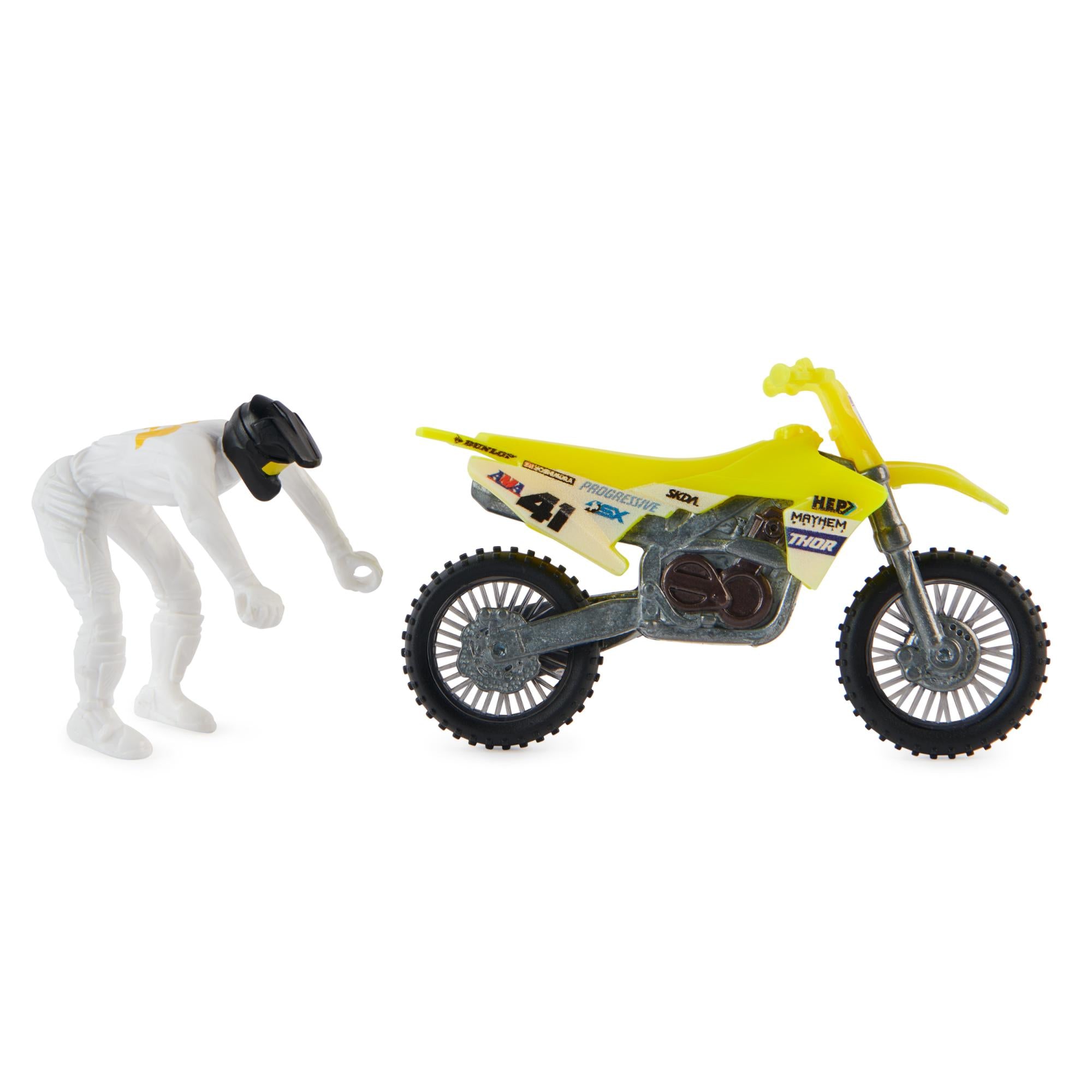 Hot Deal: 1:24 SX Supercross Diecast Motorcycle - Brandon Hartranft