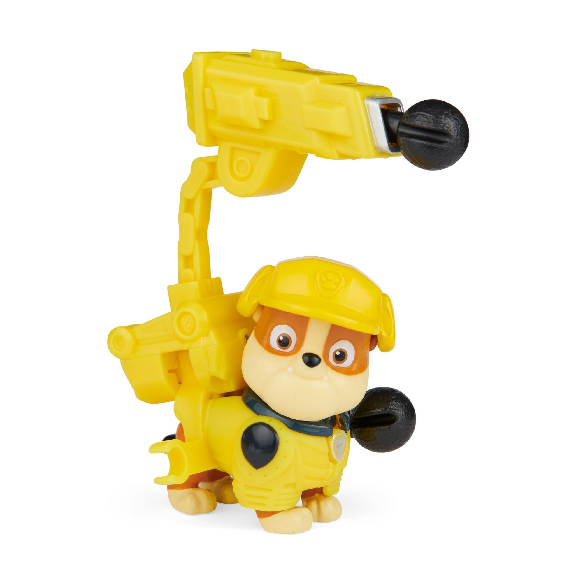 Hot! PAW Patrol The Mighty Movie Rubble Figure