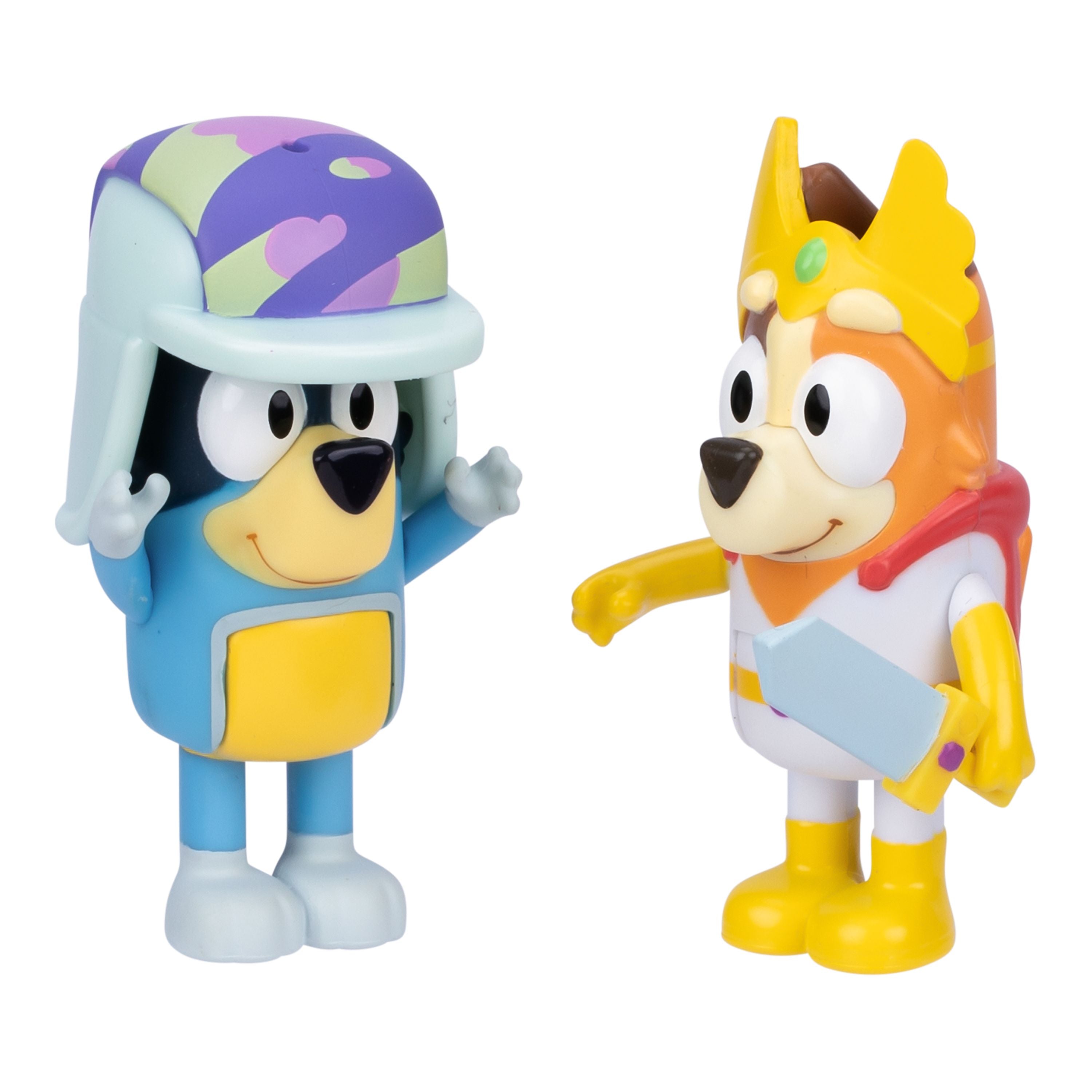 Hot Sale! Bluey Season 12 Fairytale Themed 2-Figure Set with Chilli & Bandit