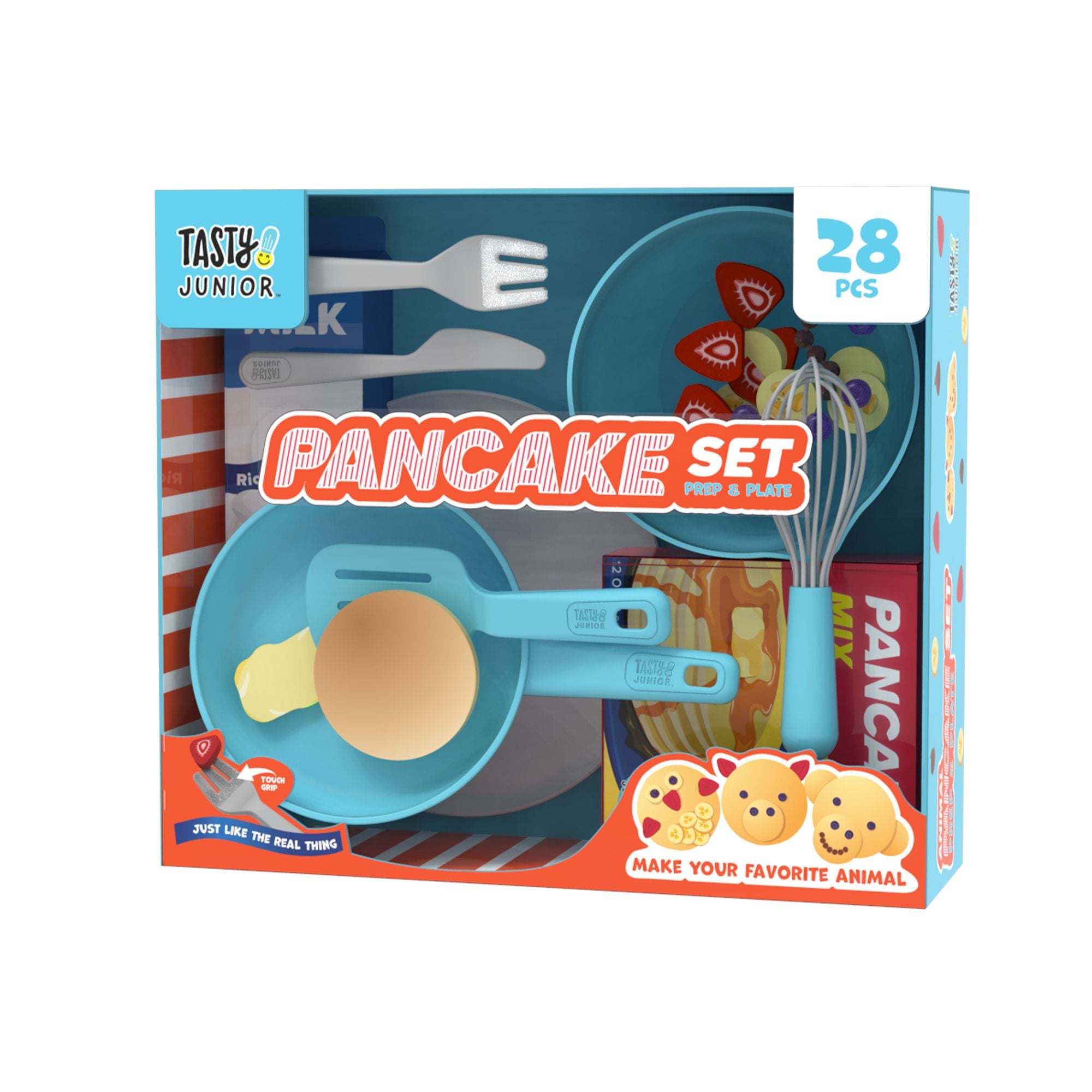 28-Piece Tasty Junior Pancake Preparation and Serving Set
