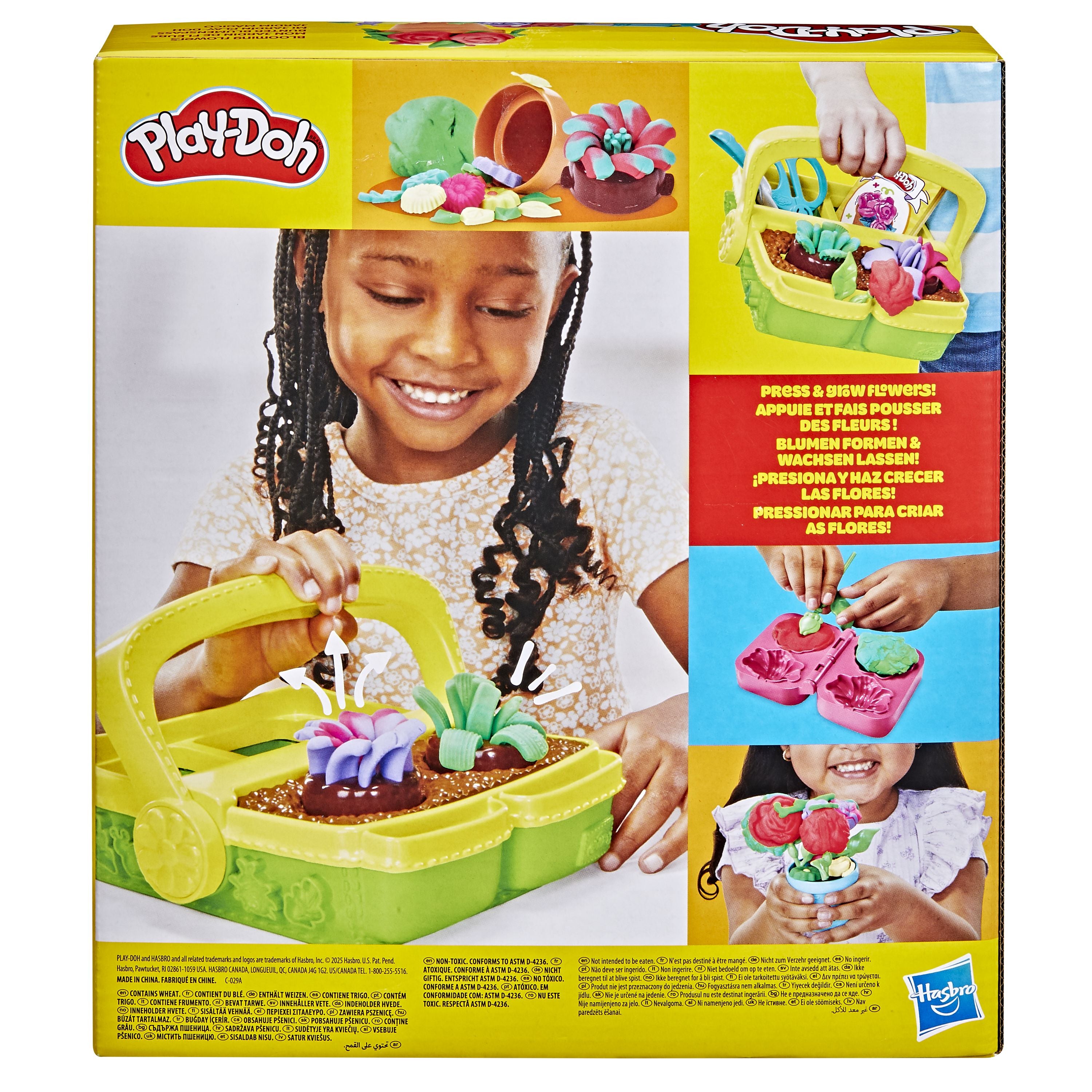 Play - Doh Creative Blooming Flowers Kids Playset for Endless Fun
