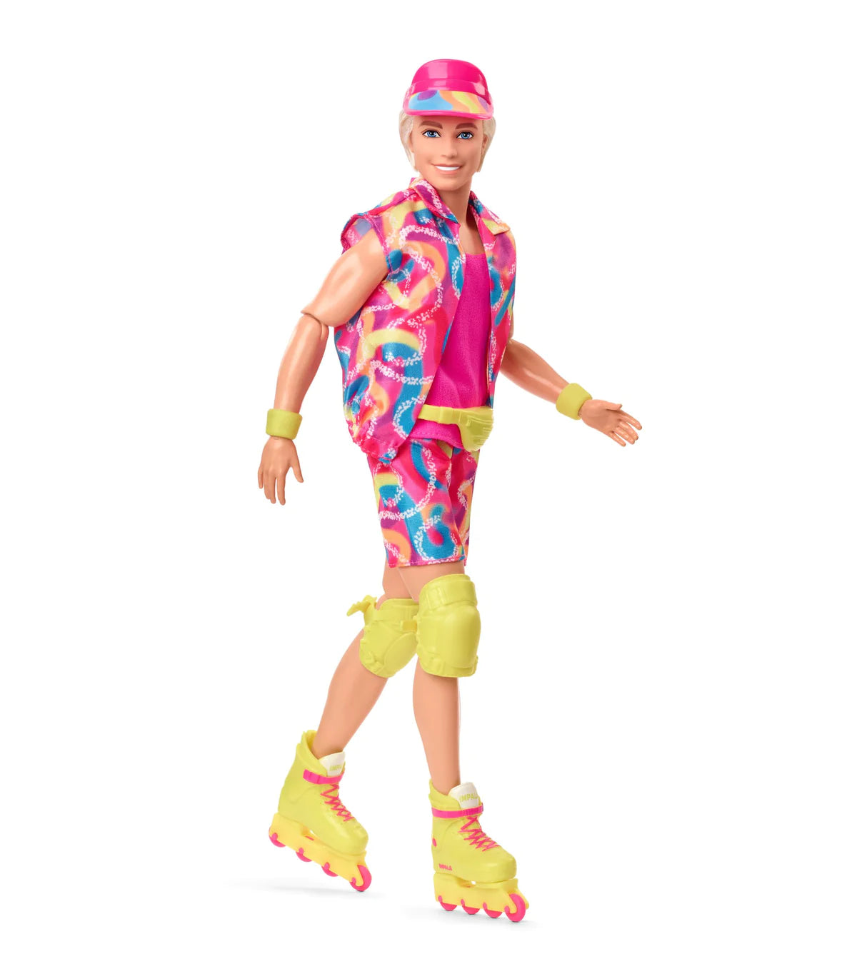 Barbie The Movie Ken Doll's Retro Inline Skating Collectible Outfit