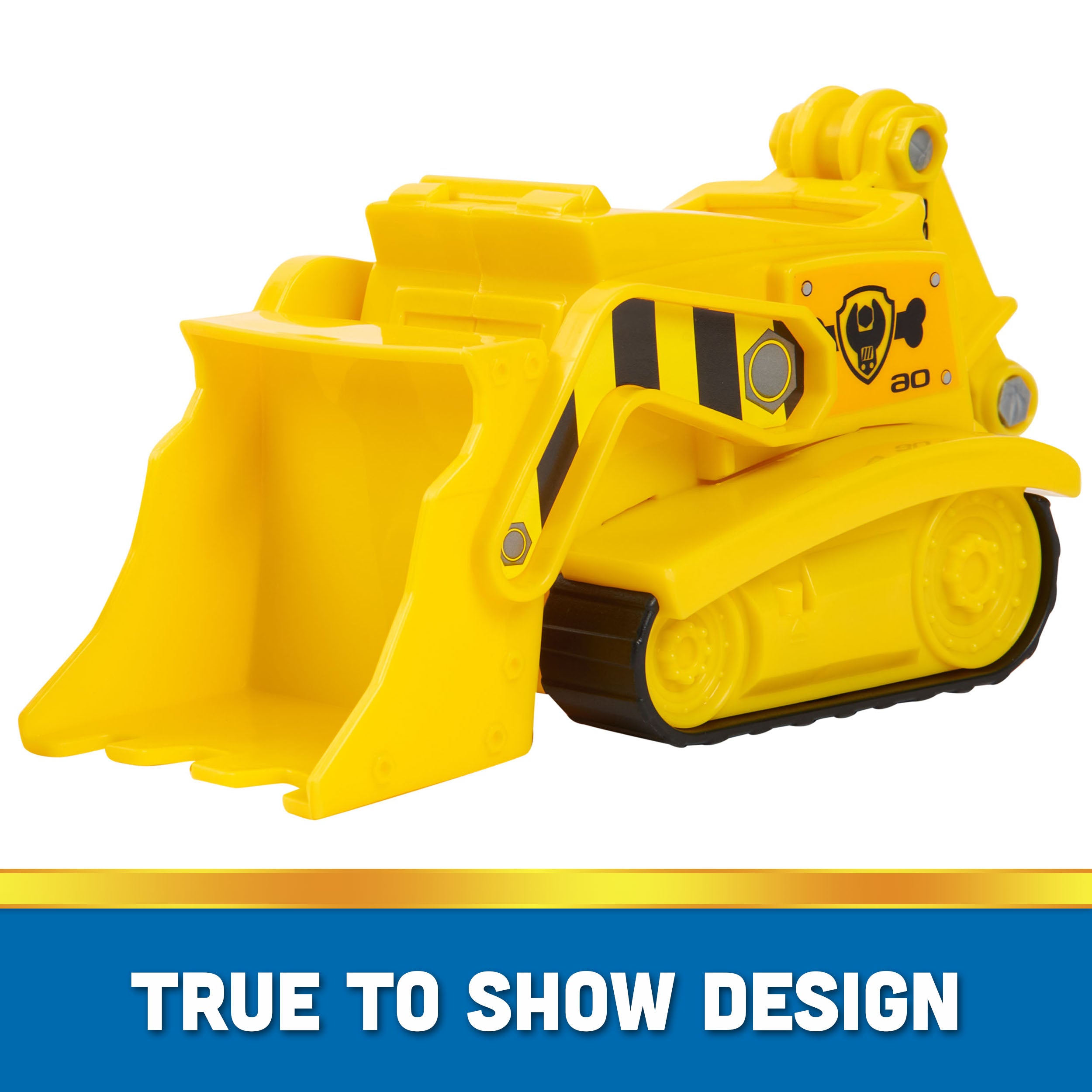 PAW Patrol Rubble's Bulldozer - Sustainable Construction Toy Vehicle for Kids