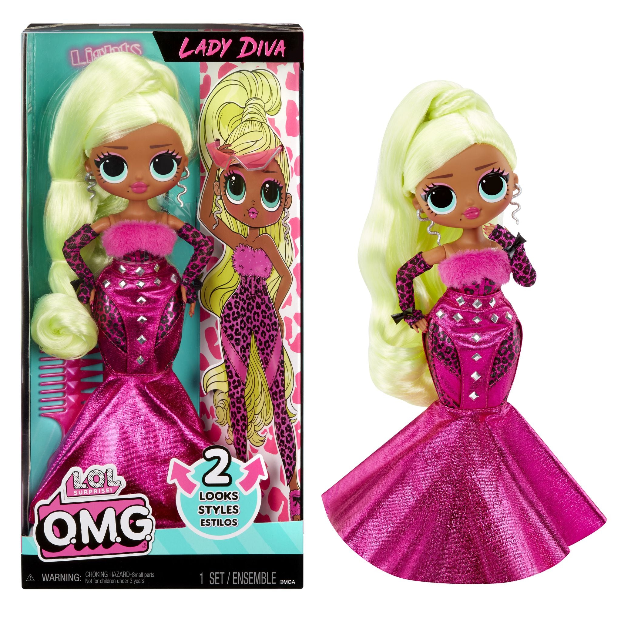 Hot Deal! L.O.L. Surprise O.M.G Doll S4 - Lady Diva