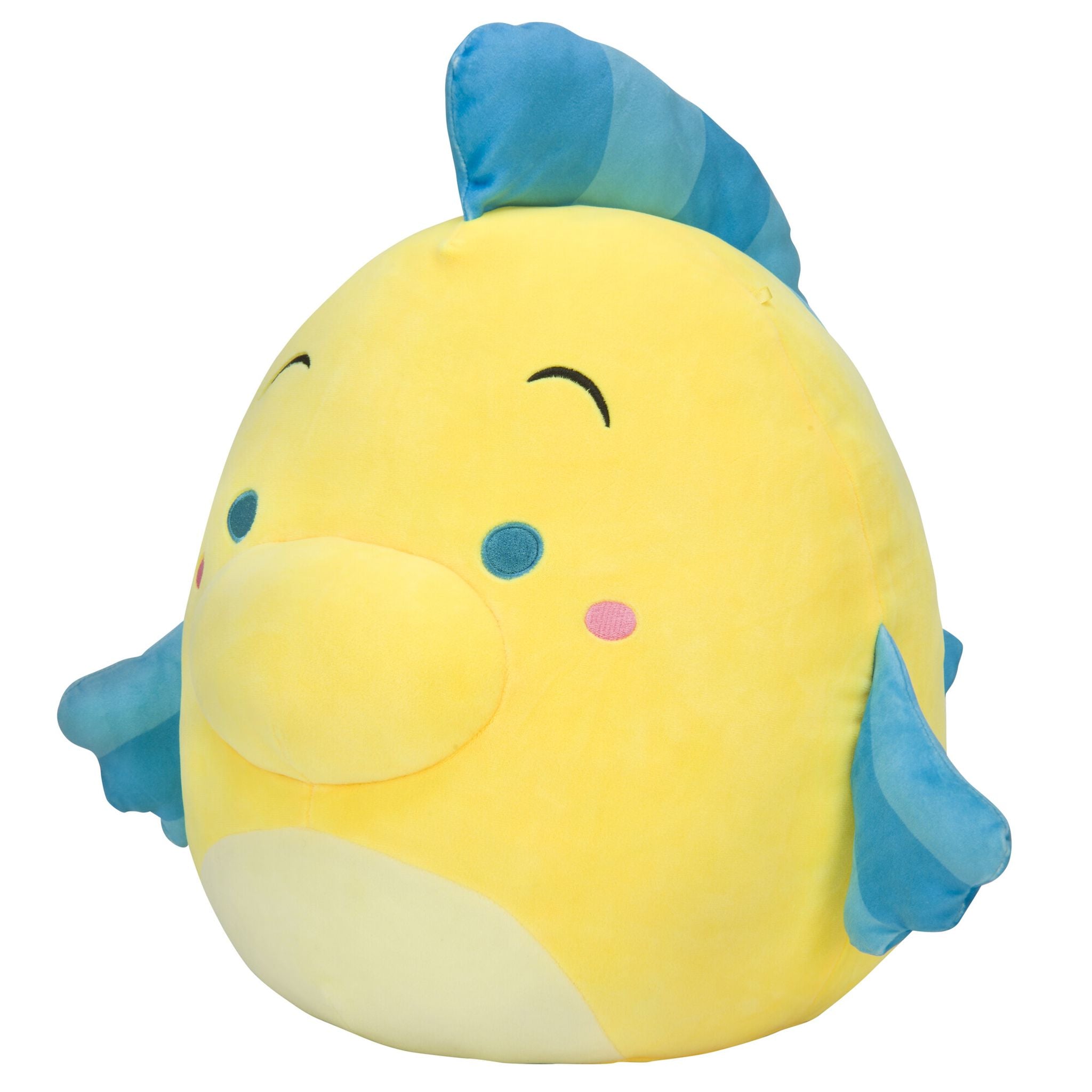 Hot! 7-Inch Squishmallows Disney The Little Mermaid Flounder Plush