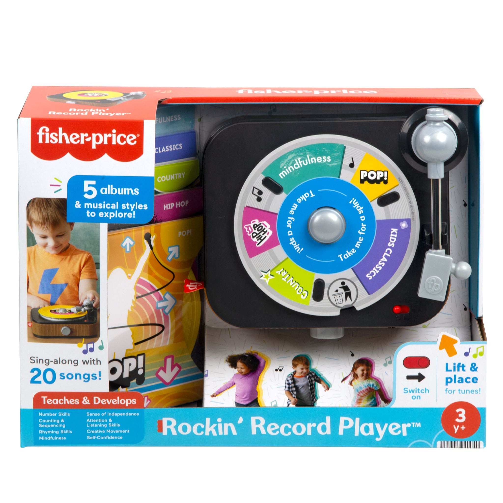 Hot Deal! Fisher-Price Rockin' Record Player for Preschoolers