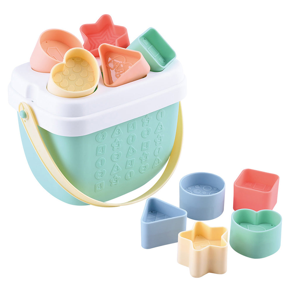 Playgo Recycled Match - A - Shape Bucket: Ideal Toy for Kids