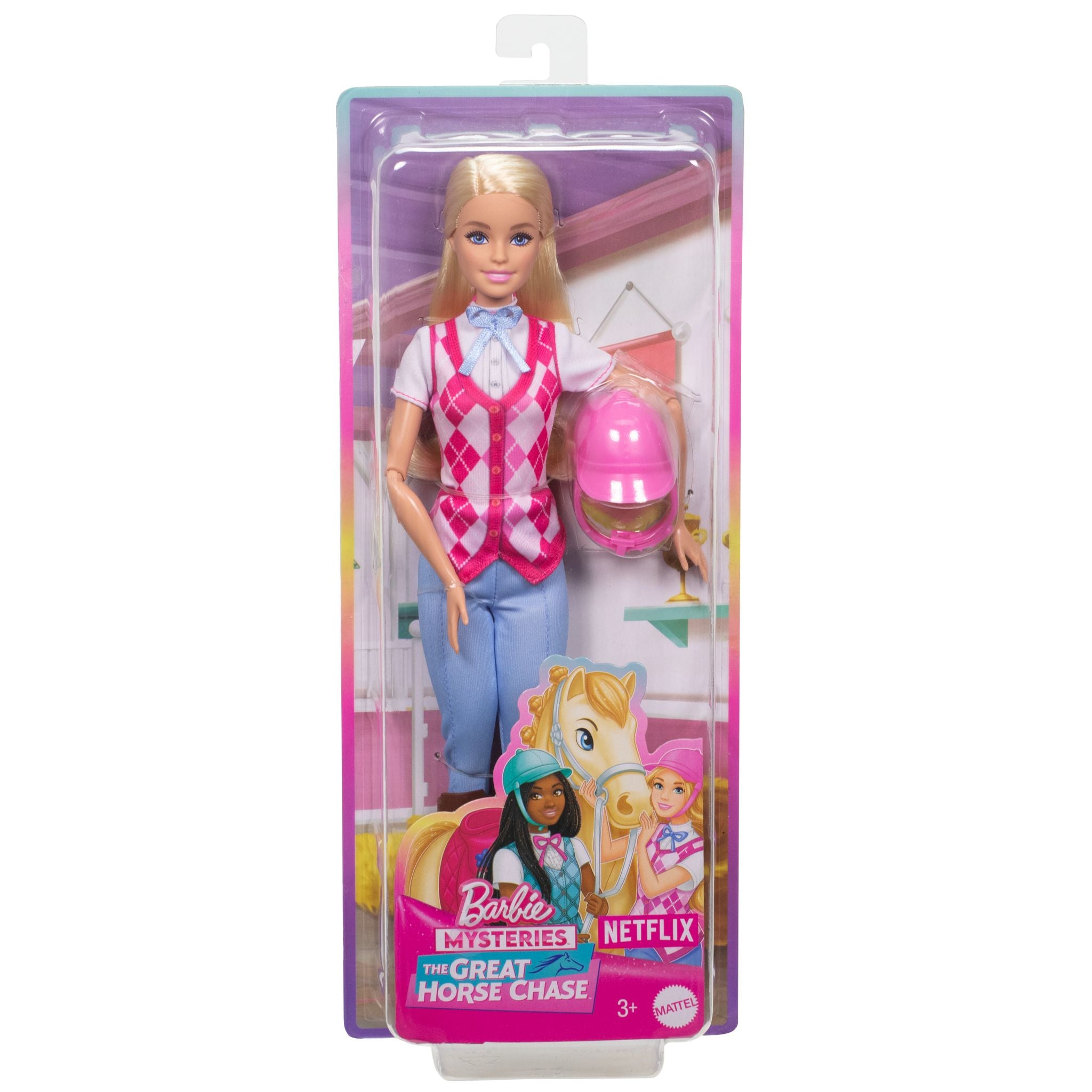 Hot Deal! Barbie Fashion Doll - Malibu from The Great Horse Chase Mysteries Series
