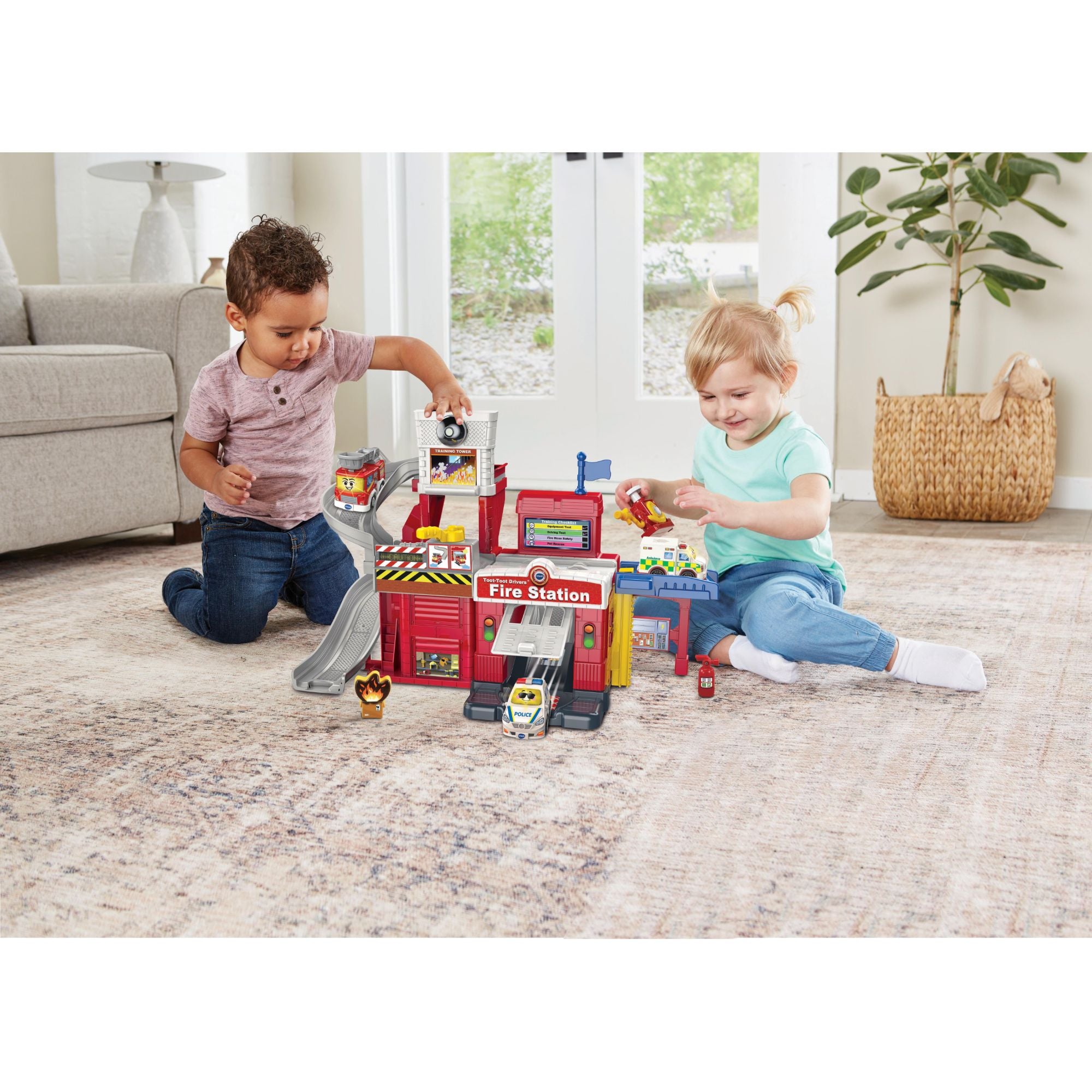 Hot Deal! VTech Toot-Toot Drivers Fire Station for Toddlers