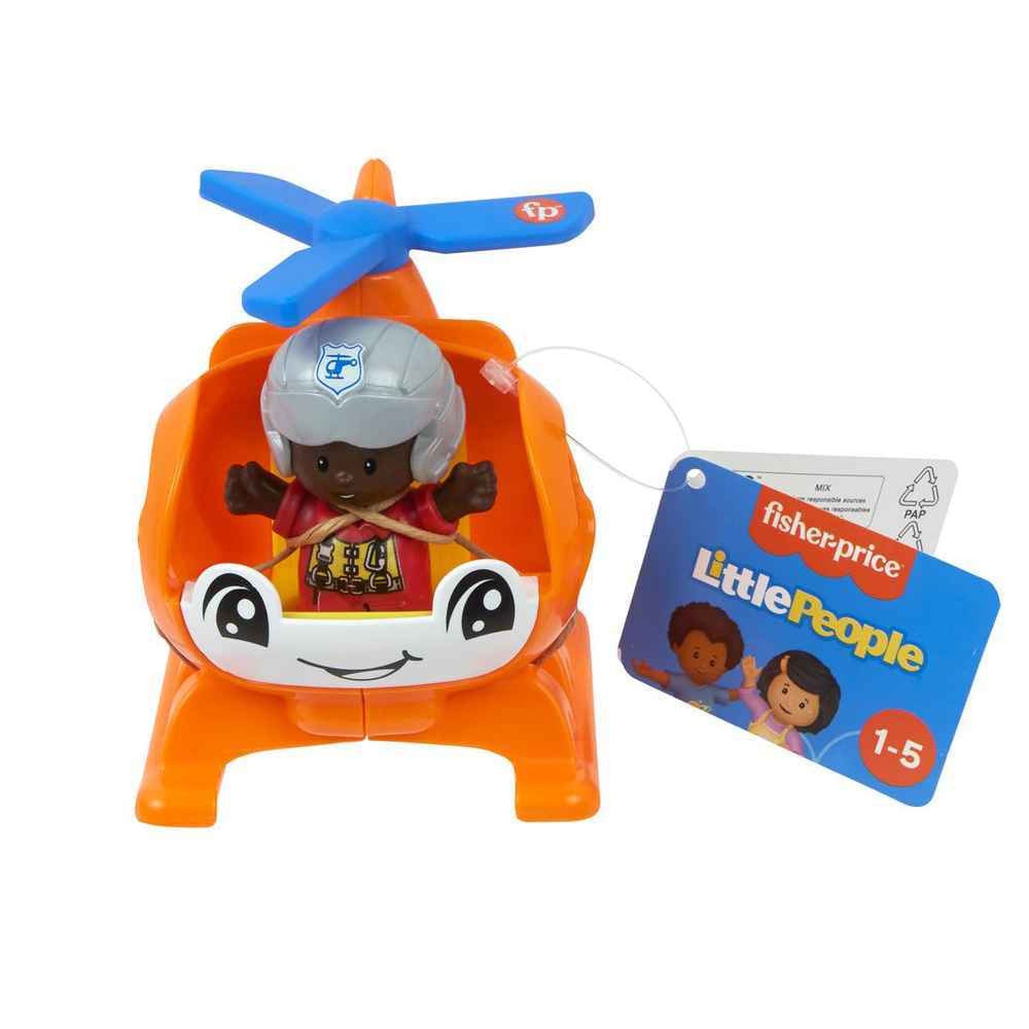 Fisher-Price Little People Helicopter Toy - Great for Imaginative Play