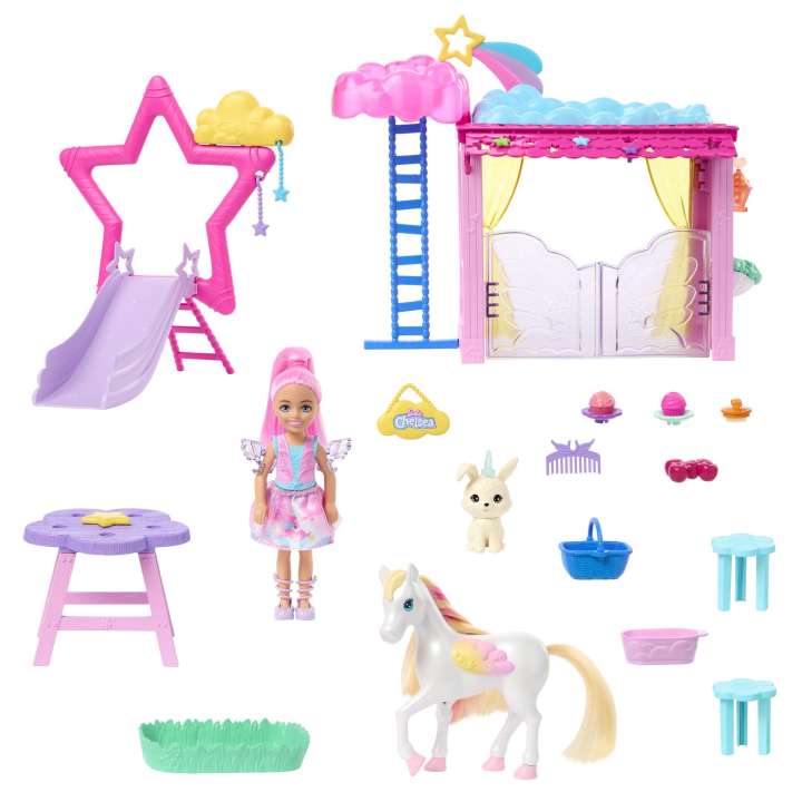 Hot! Barbie A Touch Of Magic Playset with Accessories